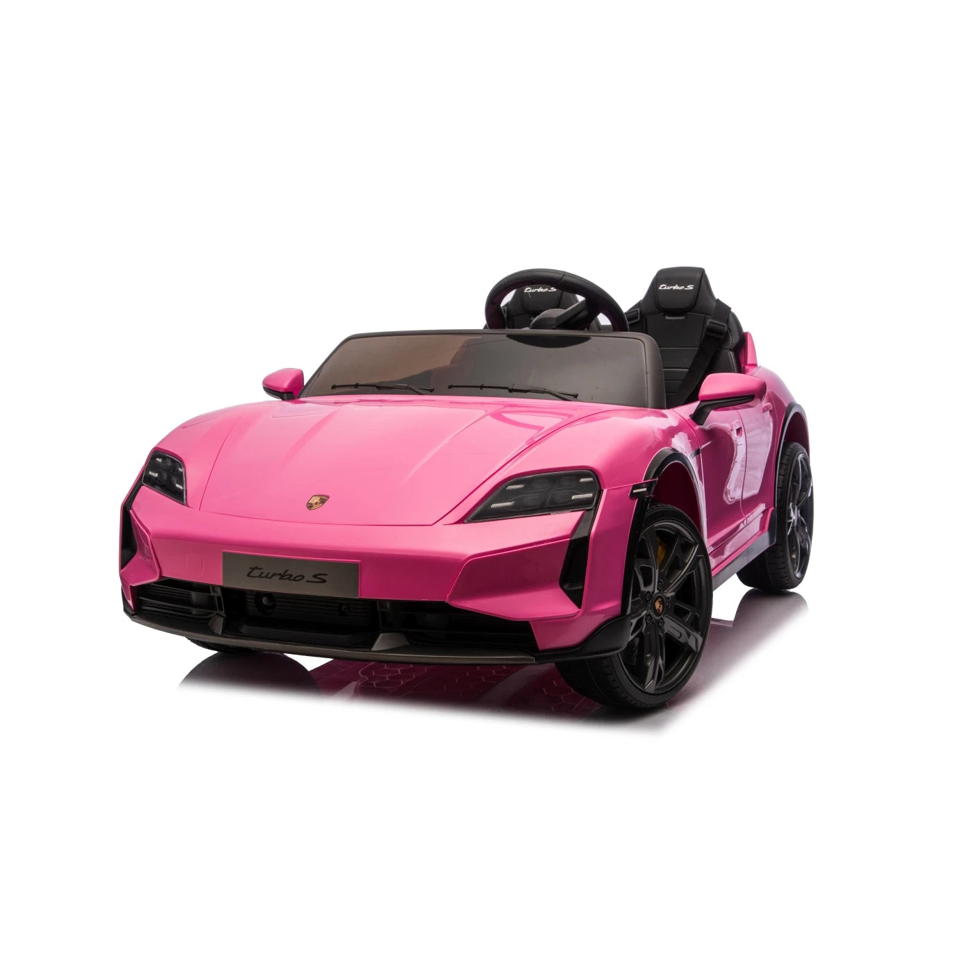 PORSCHE TAYCAN TURBO S PINK 24v