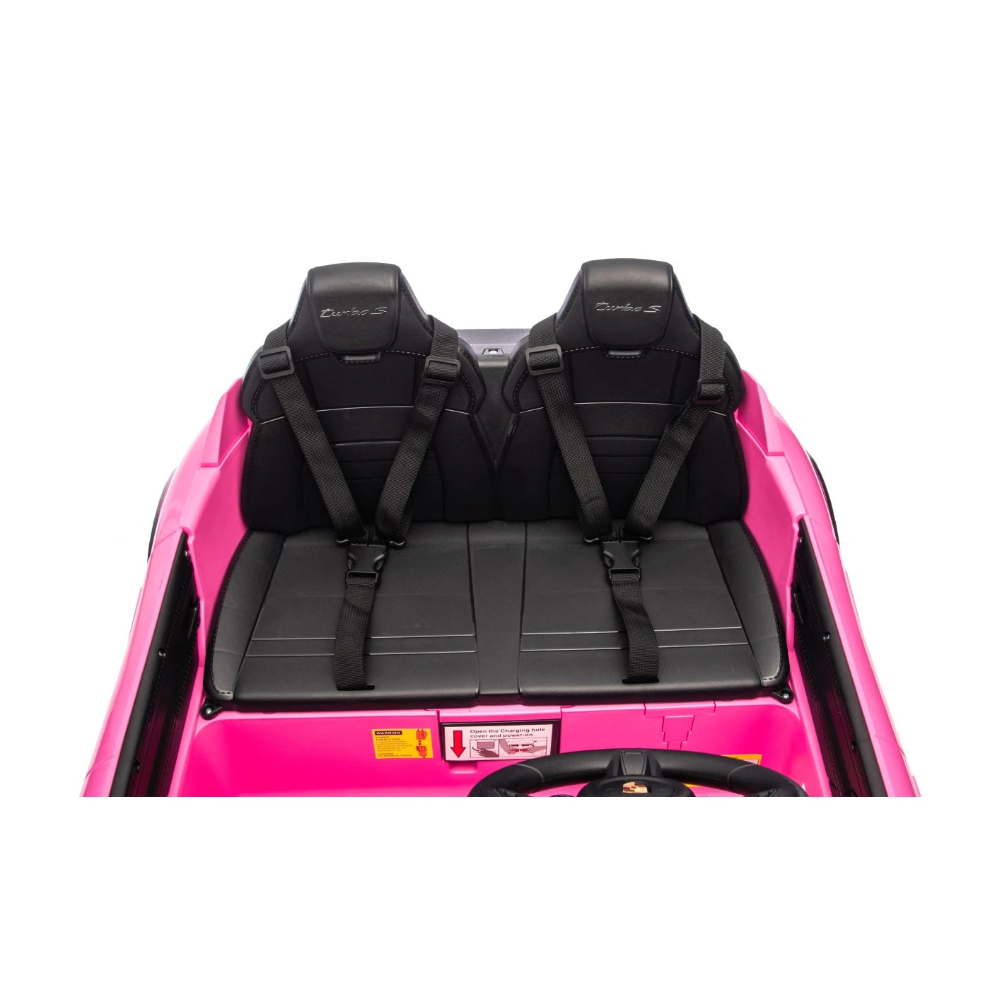 PORSCHE TAYCAN TURBO S PINK 24v