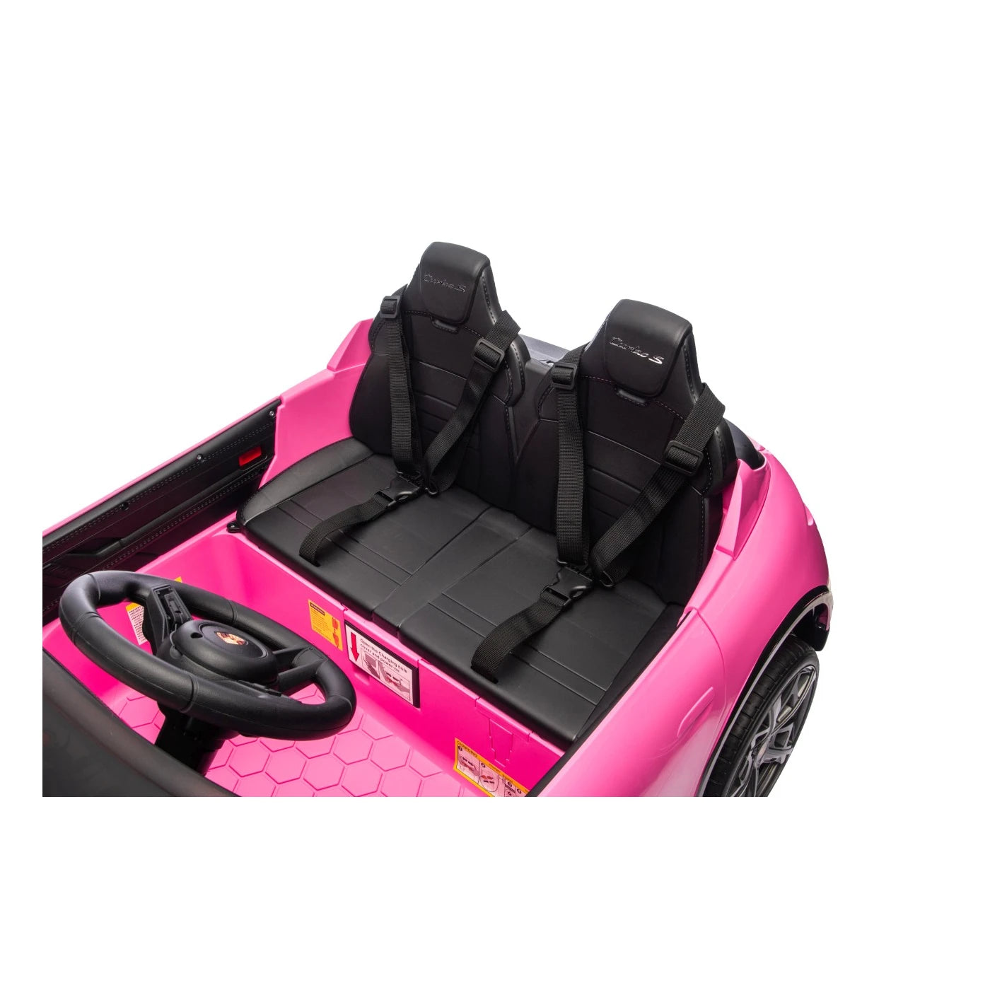 PORSCHE TAYCAN TURBO S PINK 24v