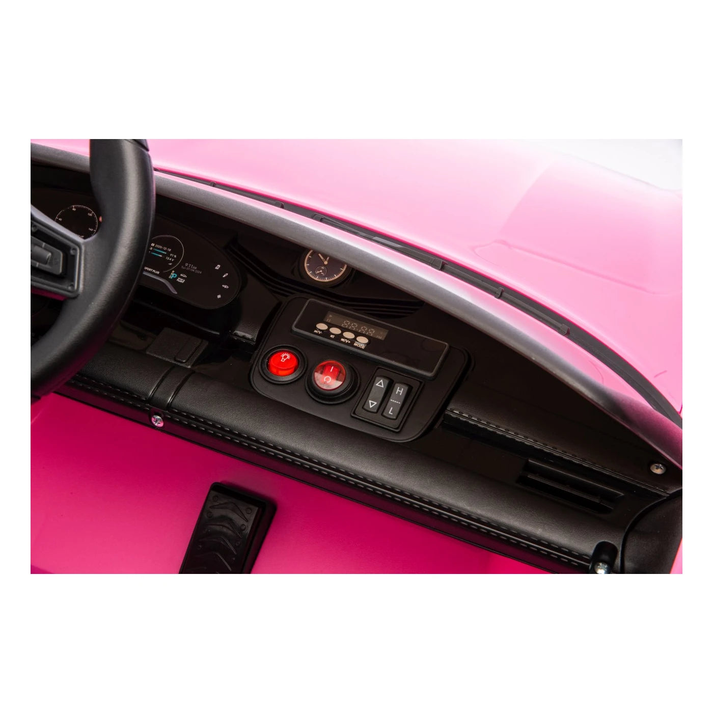 PORSCHE TAYCAN TURBO S PINK 24v