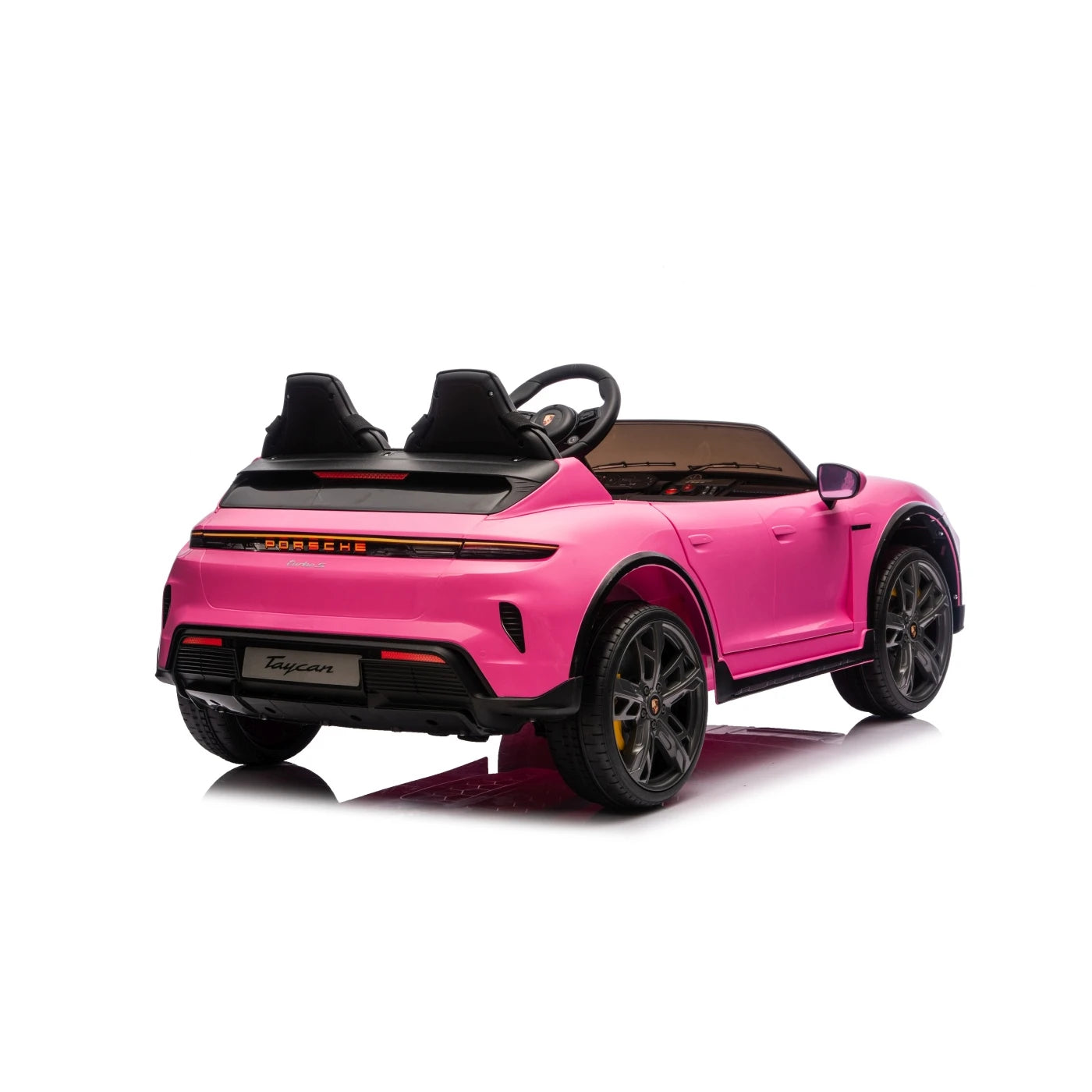 PORSCHE TAYCAN TURBO S PINK 24v
