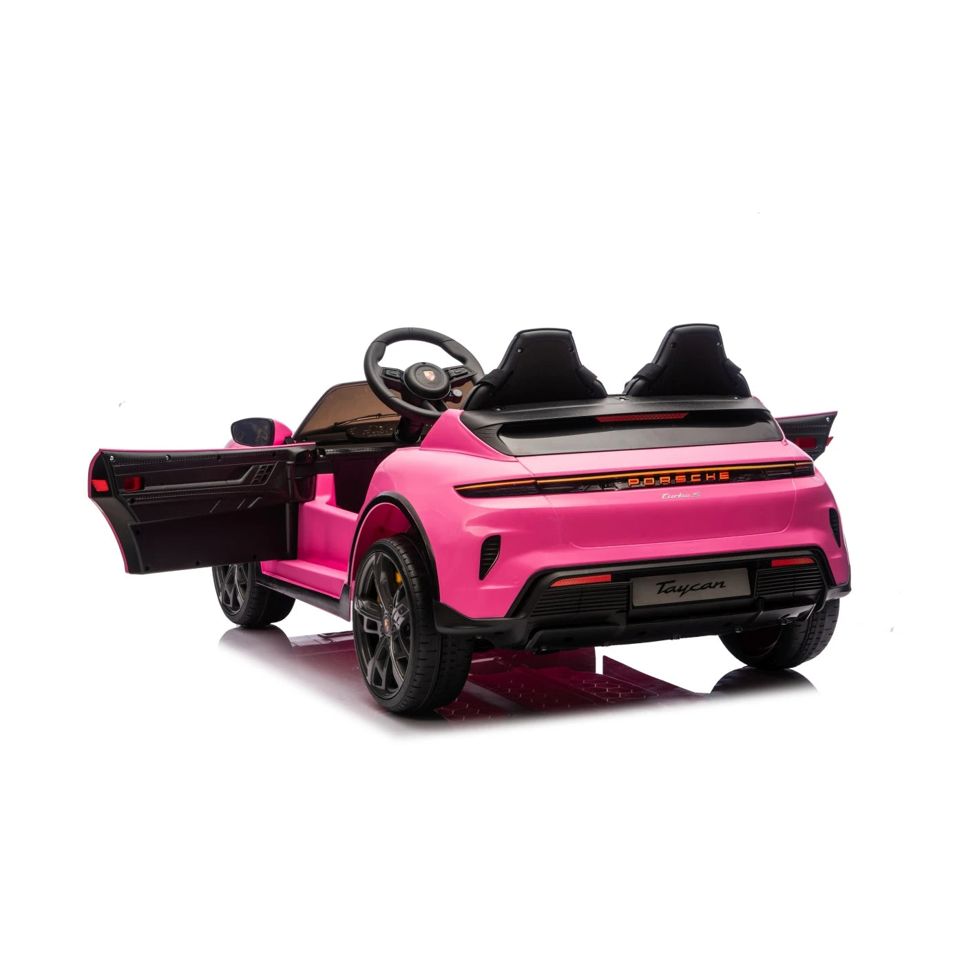 PORSCHE TAYCAN TURBO S PINK 24v