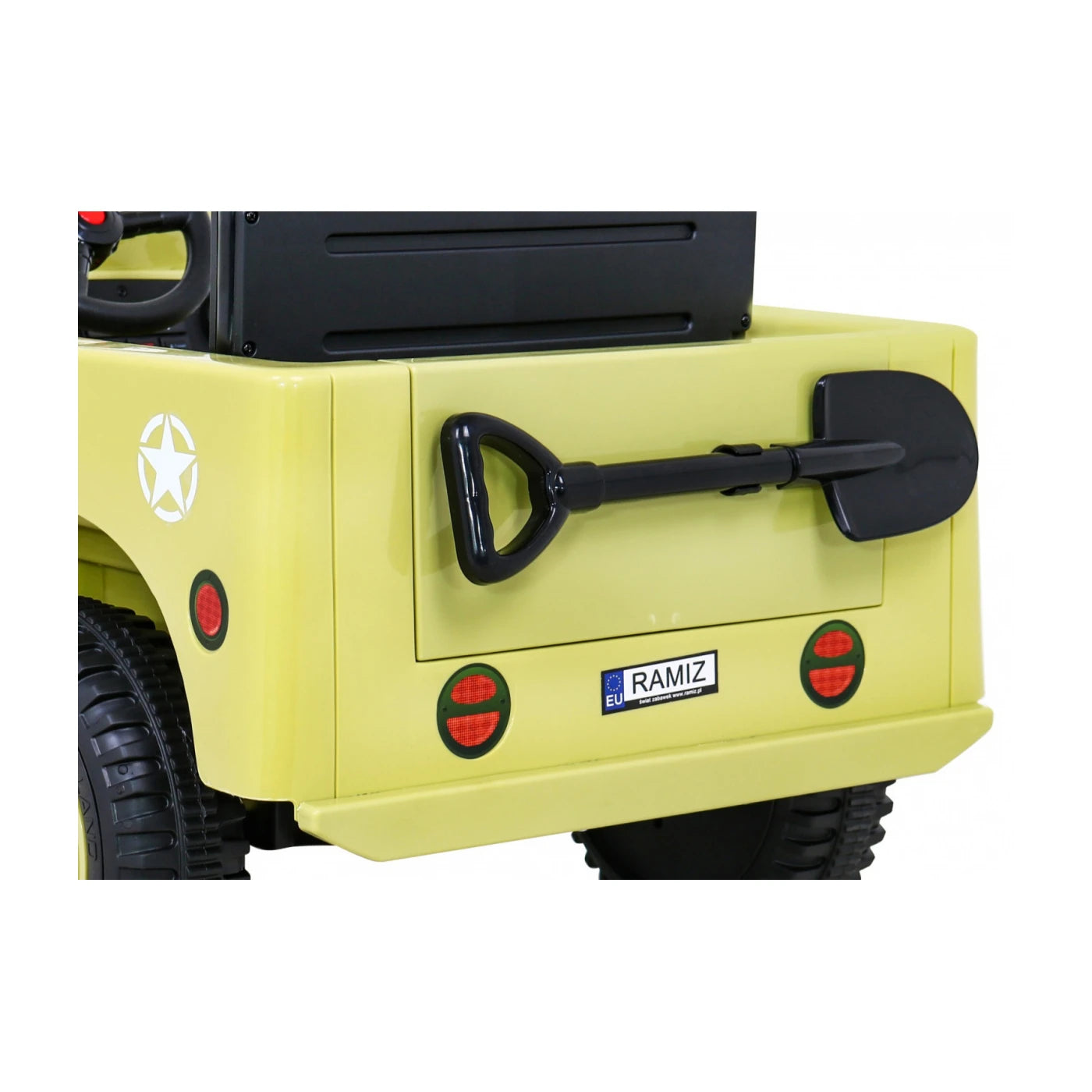 JEEP RETRO MILITARY SAND 12v