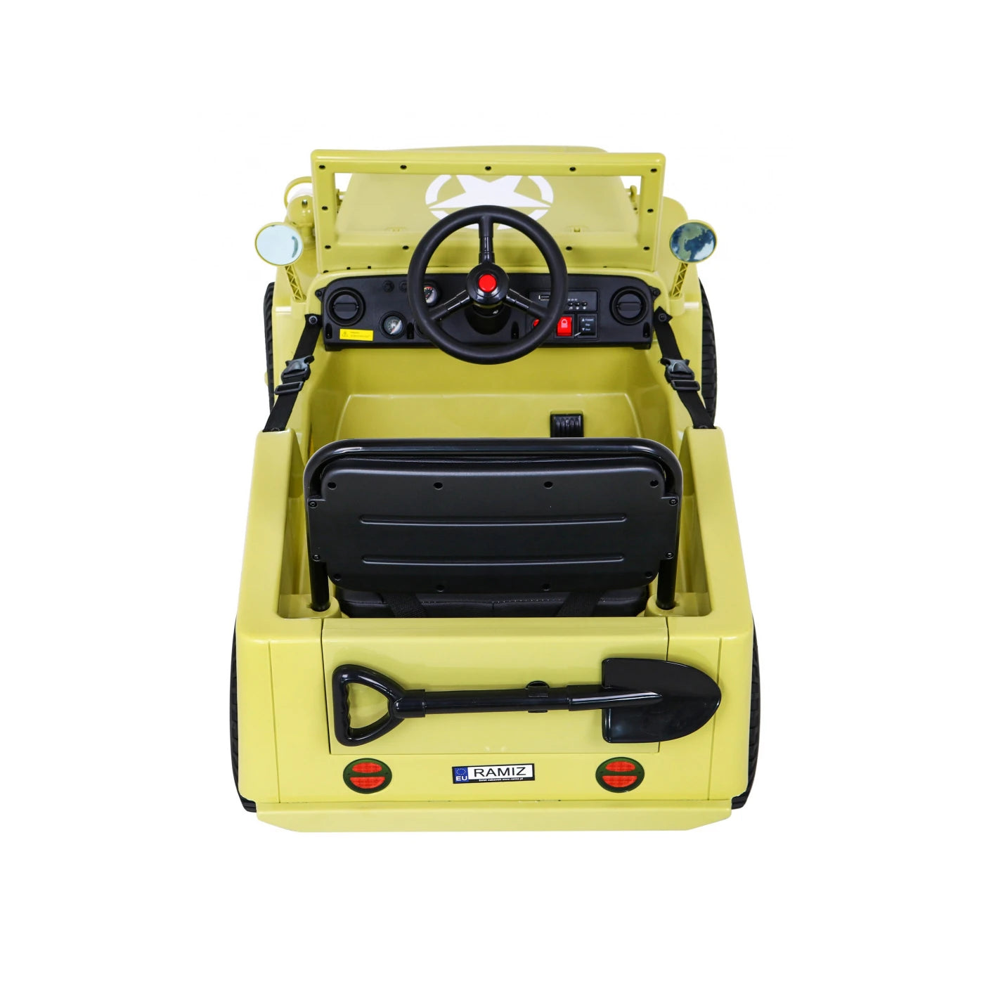 JEEP RETRO MILITARY SAND 12v