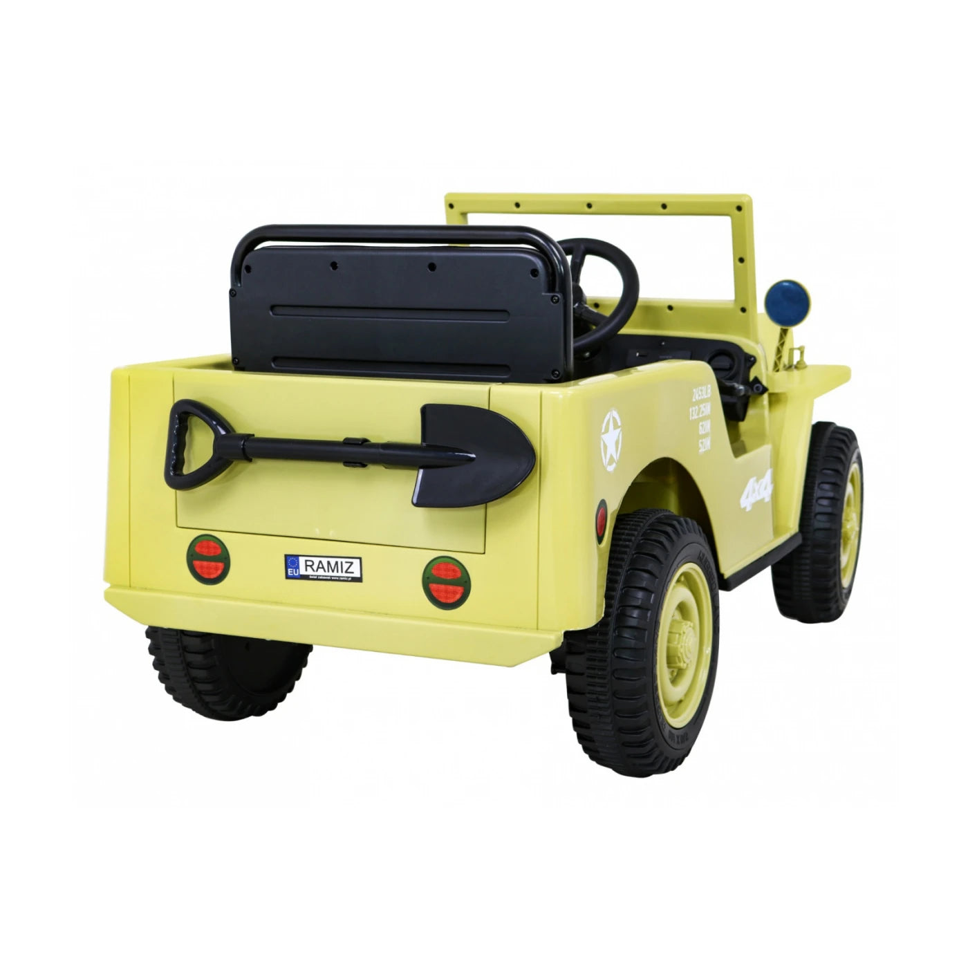 JEEP RETRO MILITARY SAND 12v