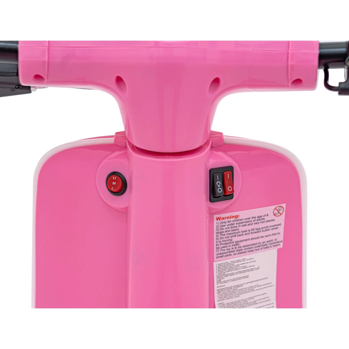 SCOOTER RETRO 23 PINK 24V