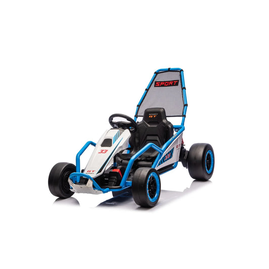 A GOKART TORNADO DRIFT FUNCTION BLUE 24v