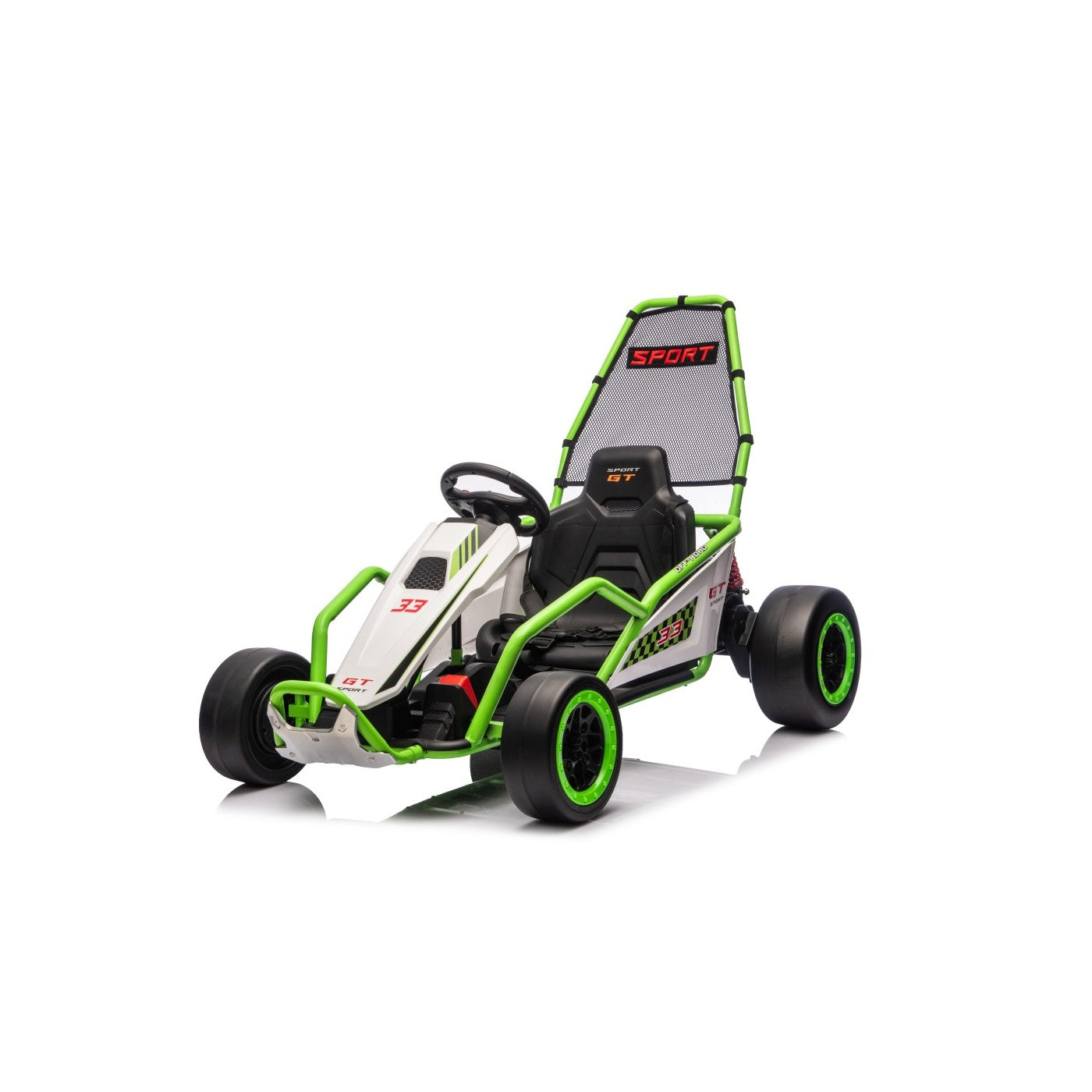 GOKART TORNADO DRIFT FUNCTION GREEN 24v