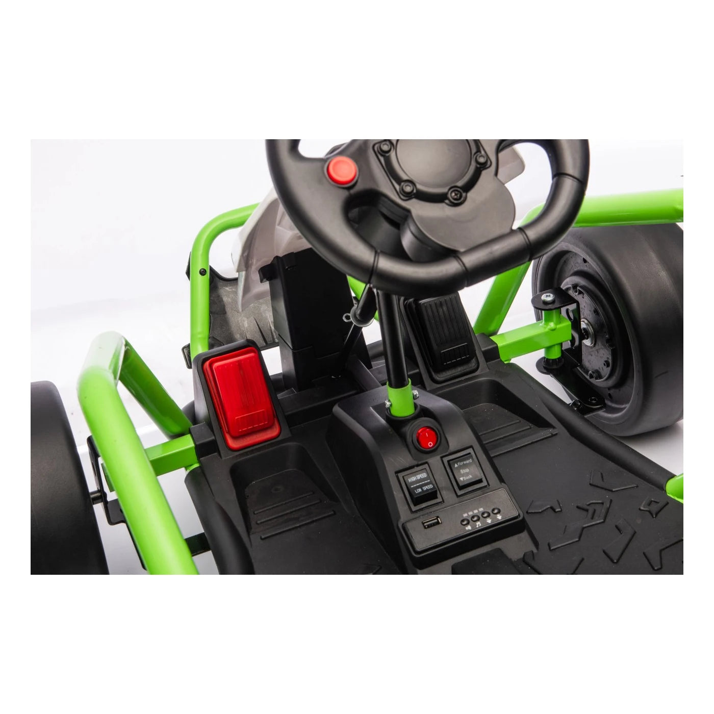 GOKART TORNADO DRIFT FUNCTION GREEN 24v