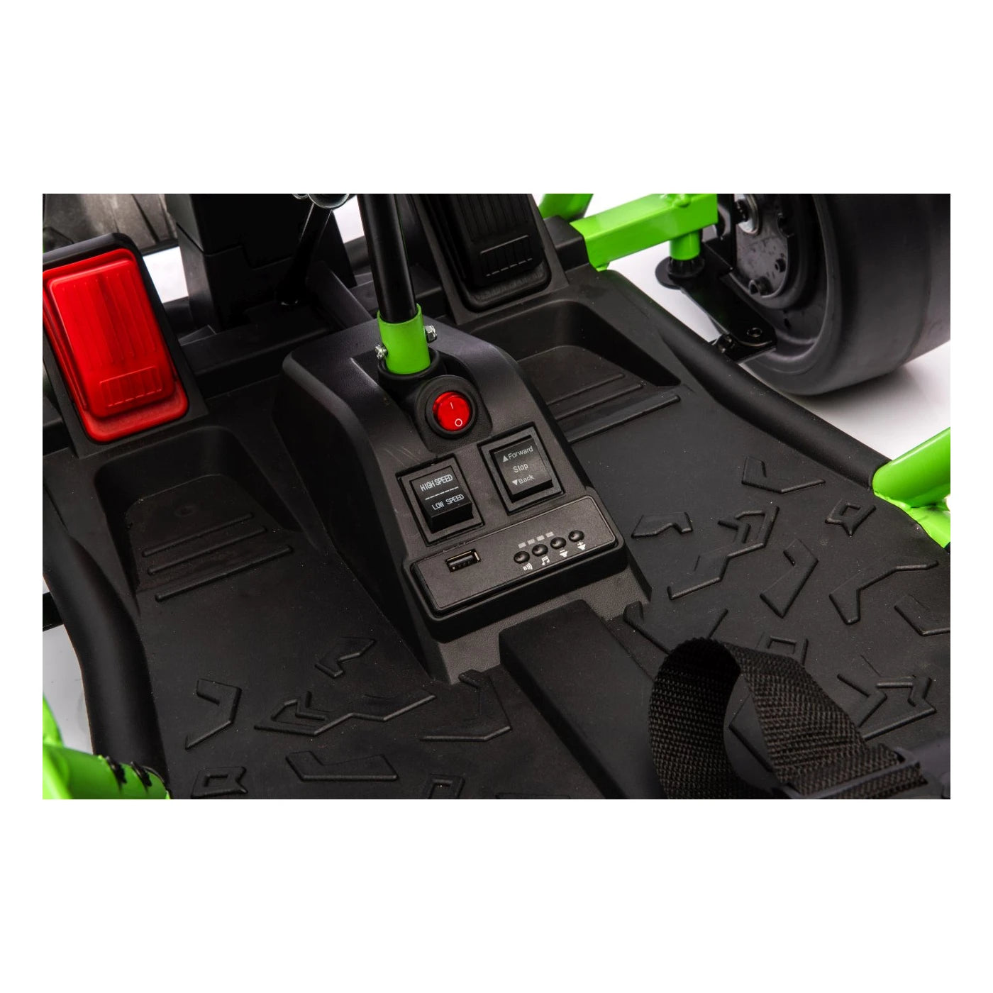 GOKART TORNADO DRIFT FUNCTION GREEN 24v