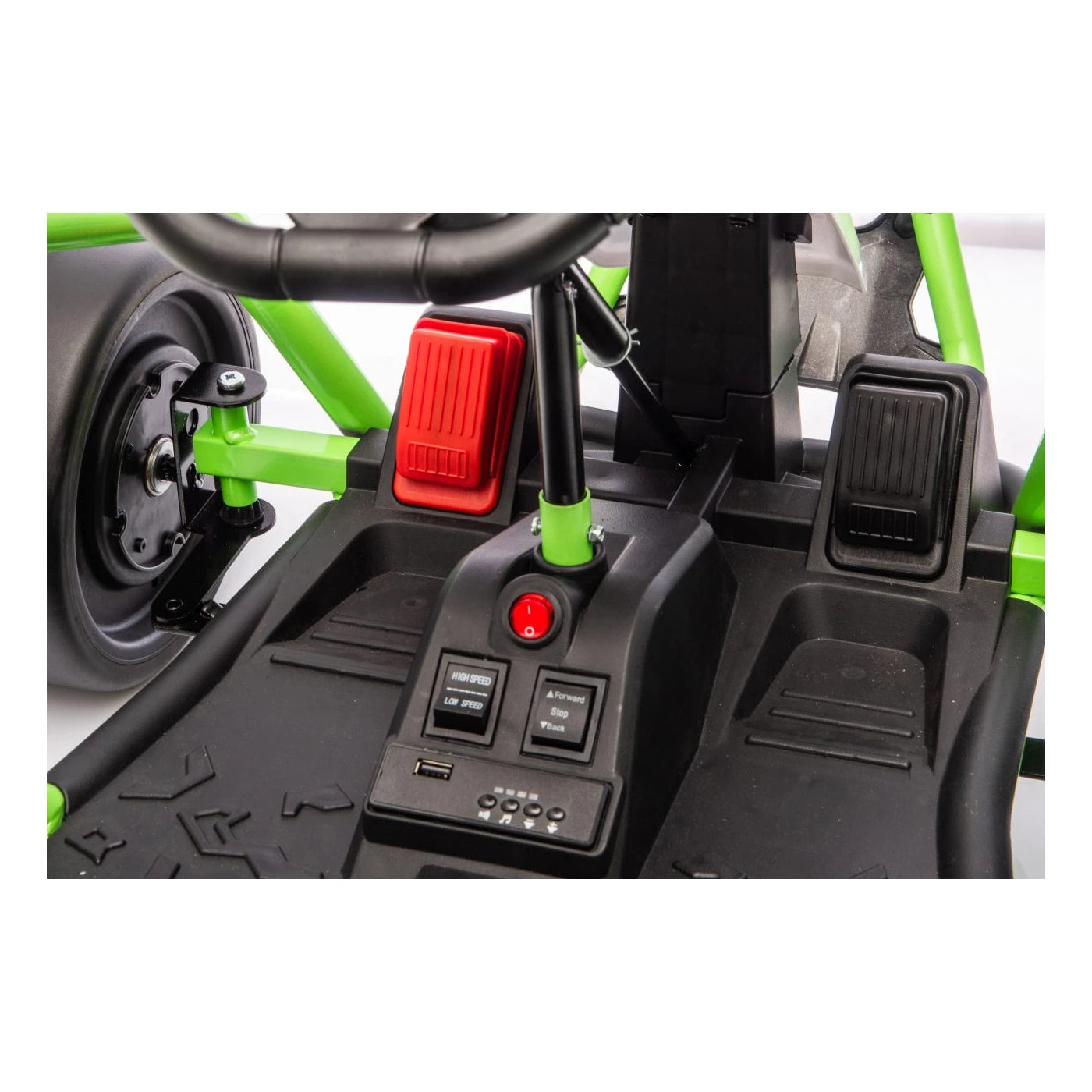 GOKART TORNADO DRIFT FUNCTION GREEN 24v