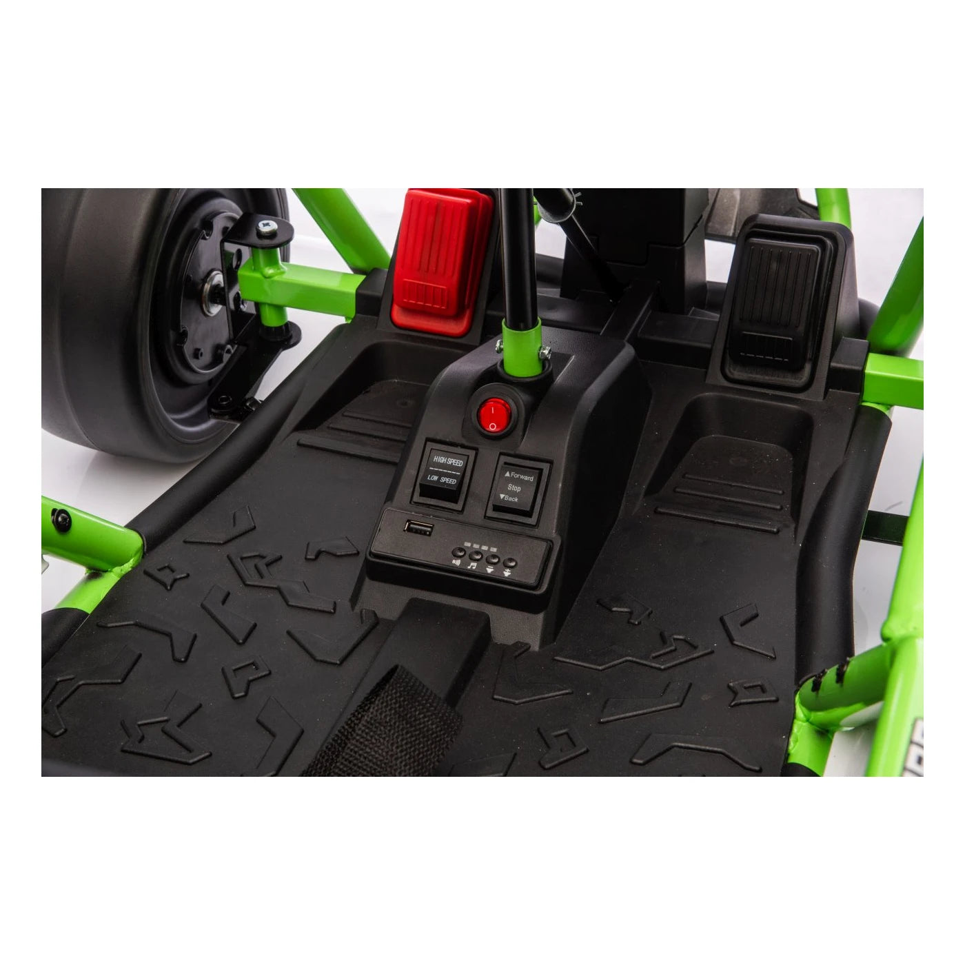 GOKART TORNADO DRIFT FUNCTION GREEN 24v