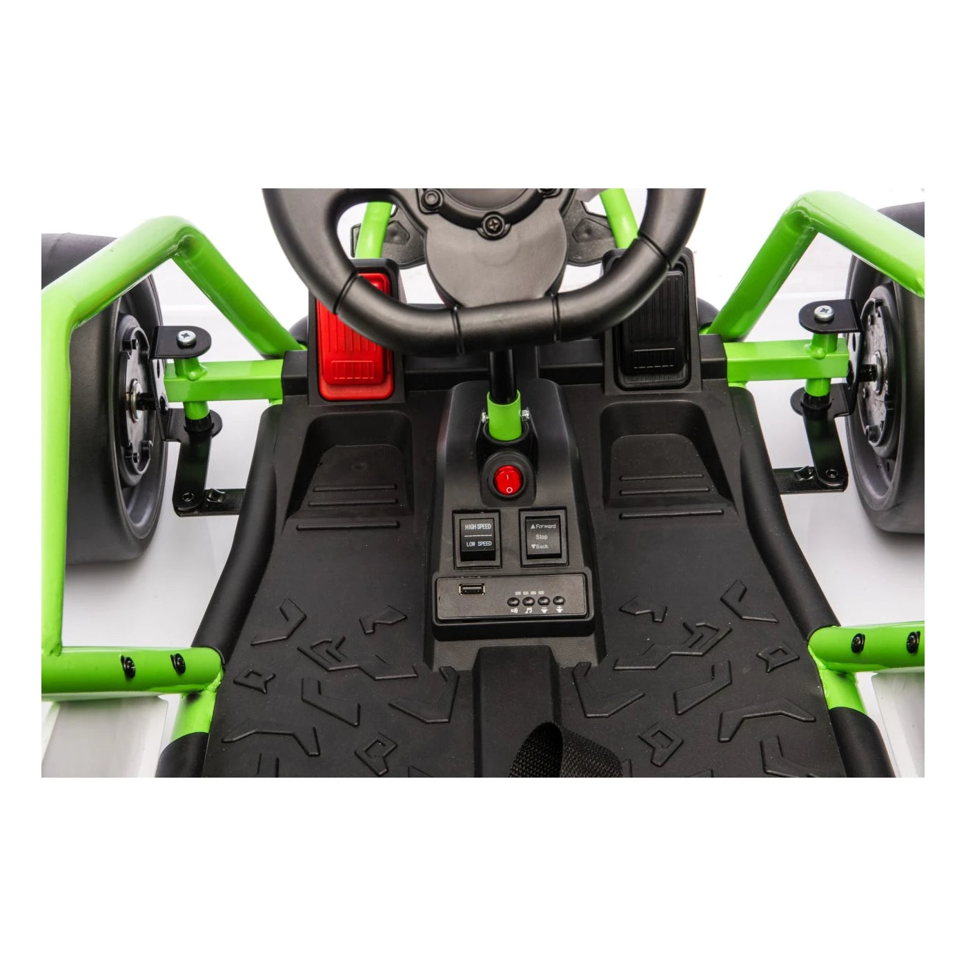 GOKART TORNADO DRIFT FUNCTION GREEN 24v