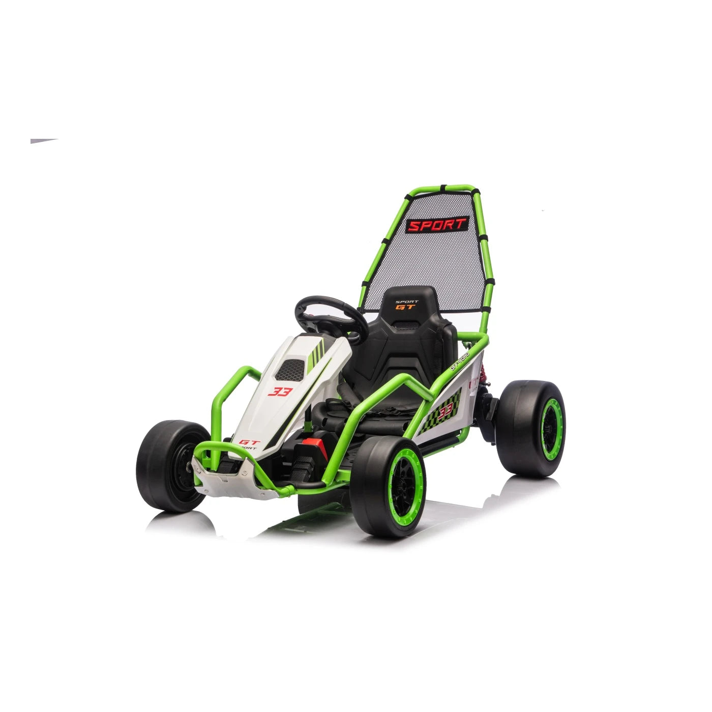 GOKART TORNADO DRIFT FUNCTION GREEN 24v