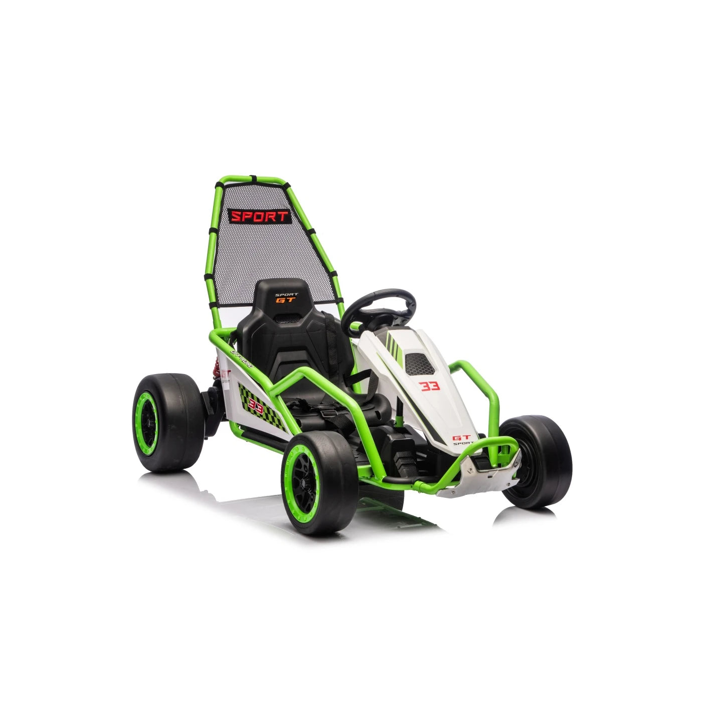 GOKART TORNADO DRIFT FUNCTION GREEN 24v