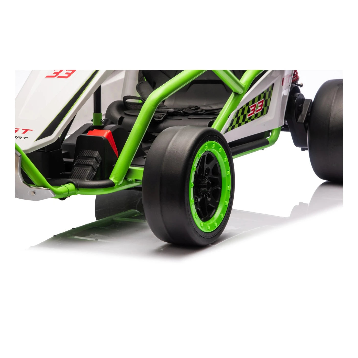 GOKART TORNADO DRIFT FUNCTION GREEN 24v