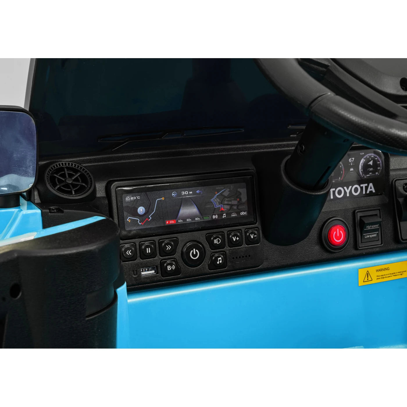 TOYOTA LAND CRUISER PRADO BLUE 12V