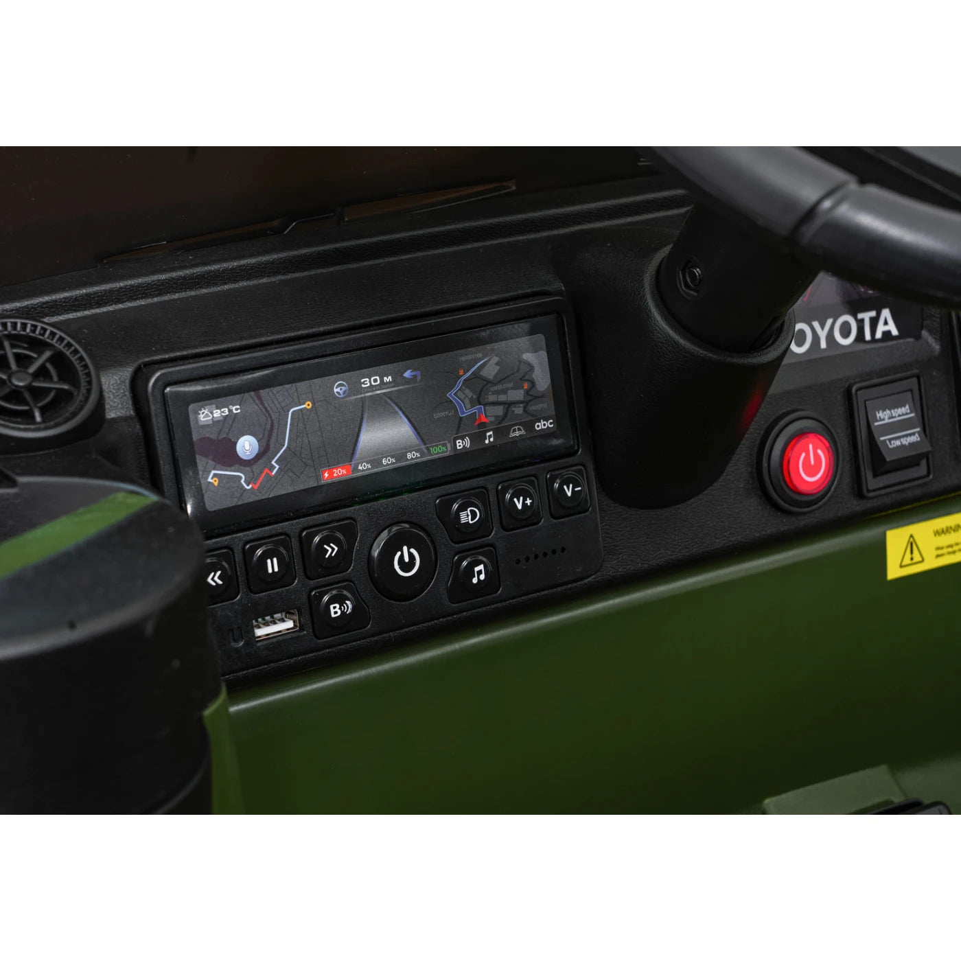 TOYOTA LAND CRUISER PRADO GREEN 12V