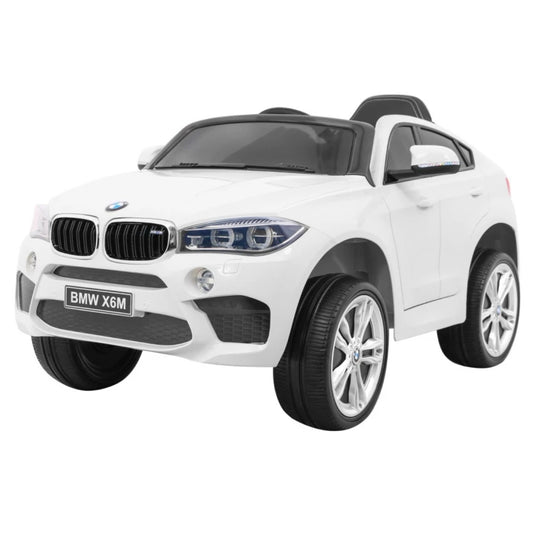 BMW X6M WHITE 12v