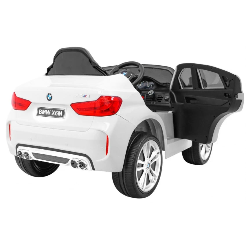 BMW X6M WHITE 12v
