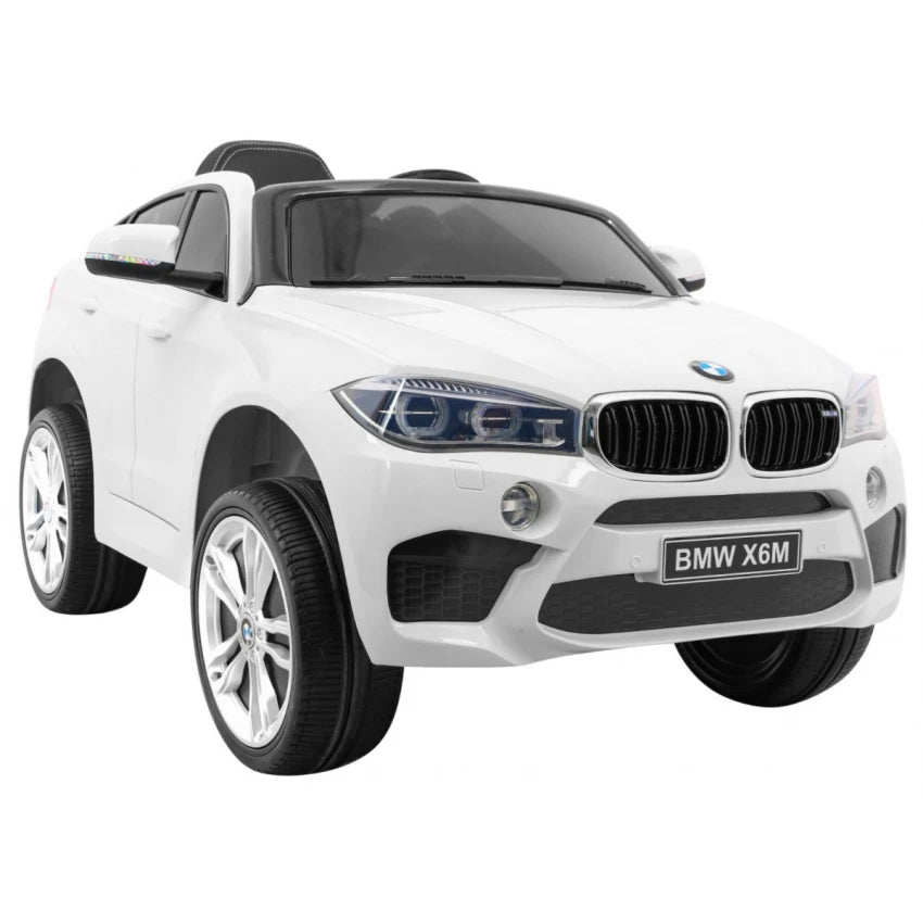 BMW X6M WHITE 12v