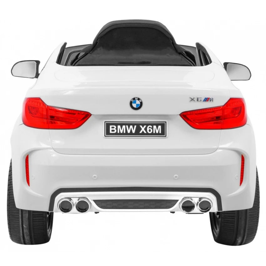 BMW X6M WHITE 12v