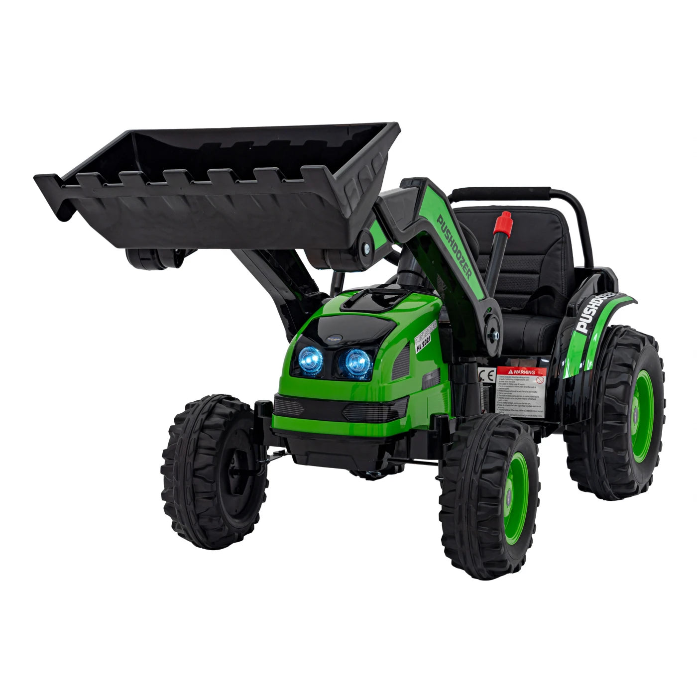 TRACTOR EXCAVATOR GREEN 12v