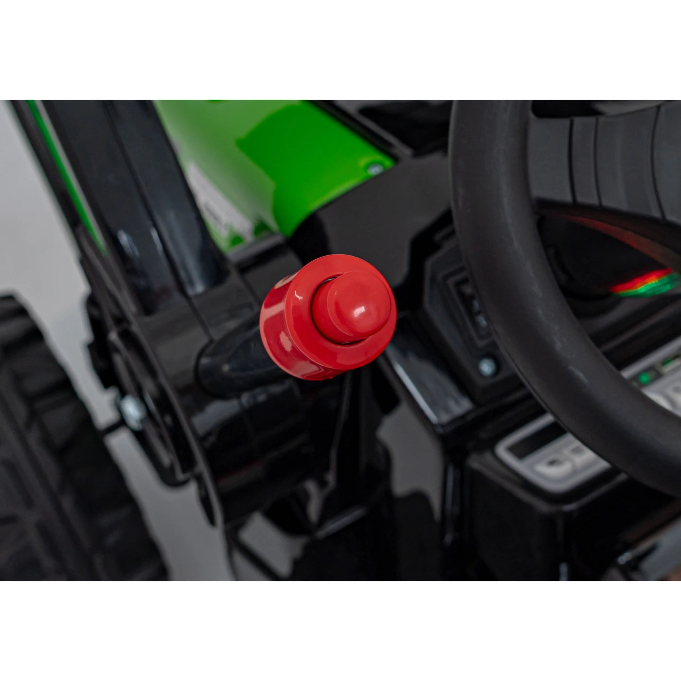 TRACTOR EXCAVATOR GREEN 12v