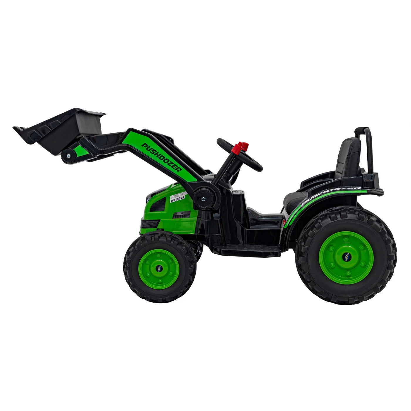 TRACTOR EXCAVATOR GREEN 12v