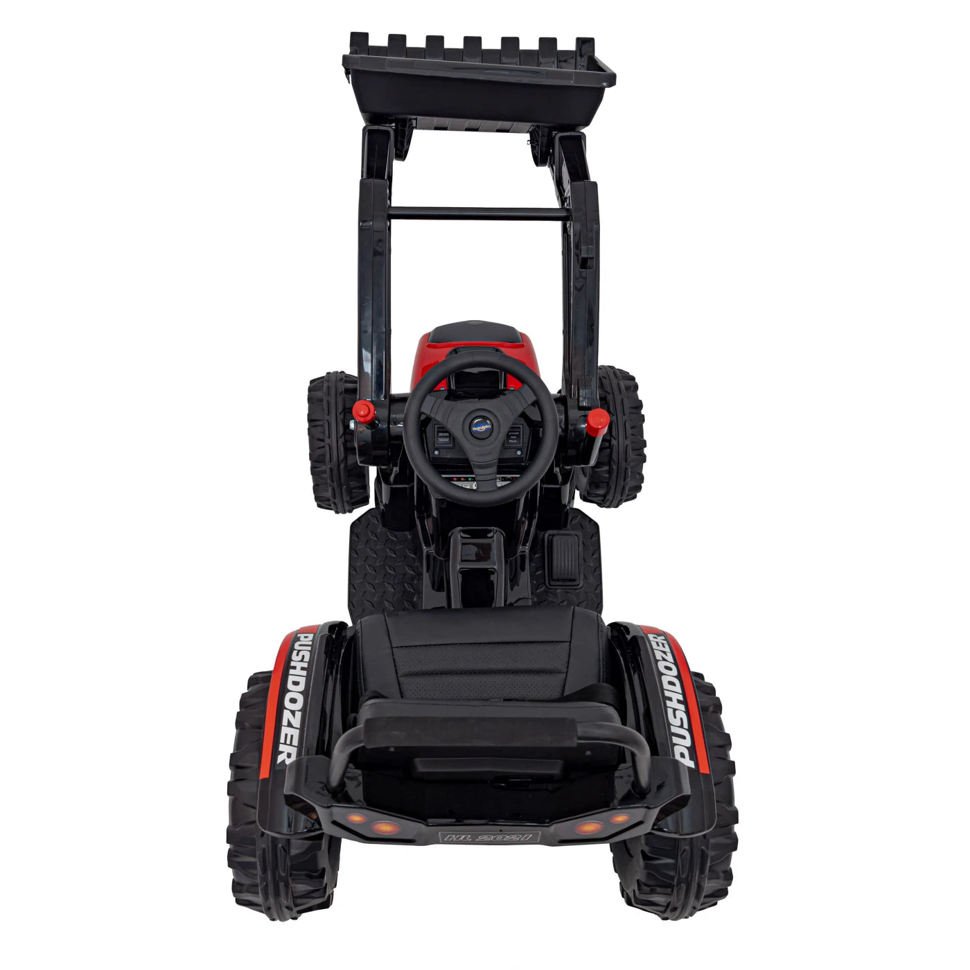 TRACTOR EXCAVATOR RED 12v