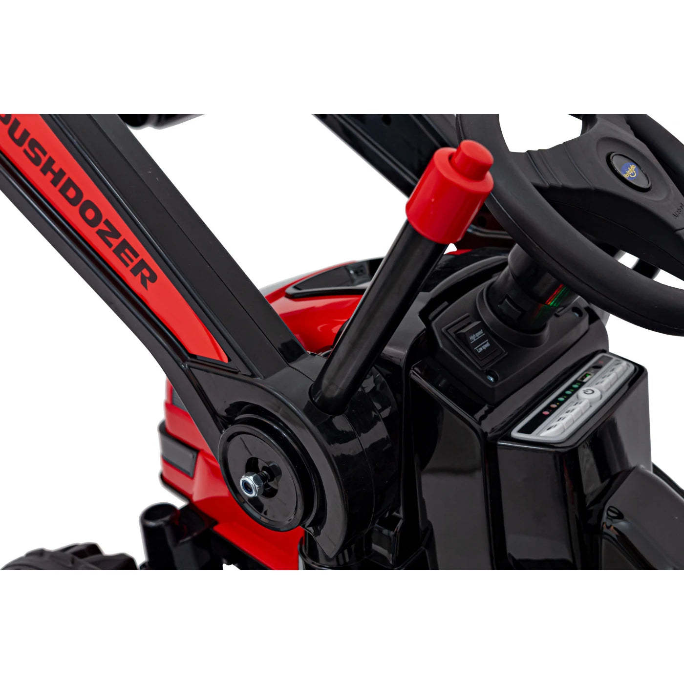 TRACTOR EXCAVATOR RED 12v