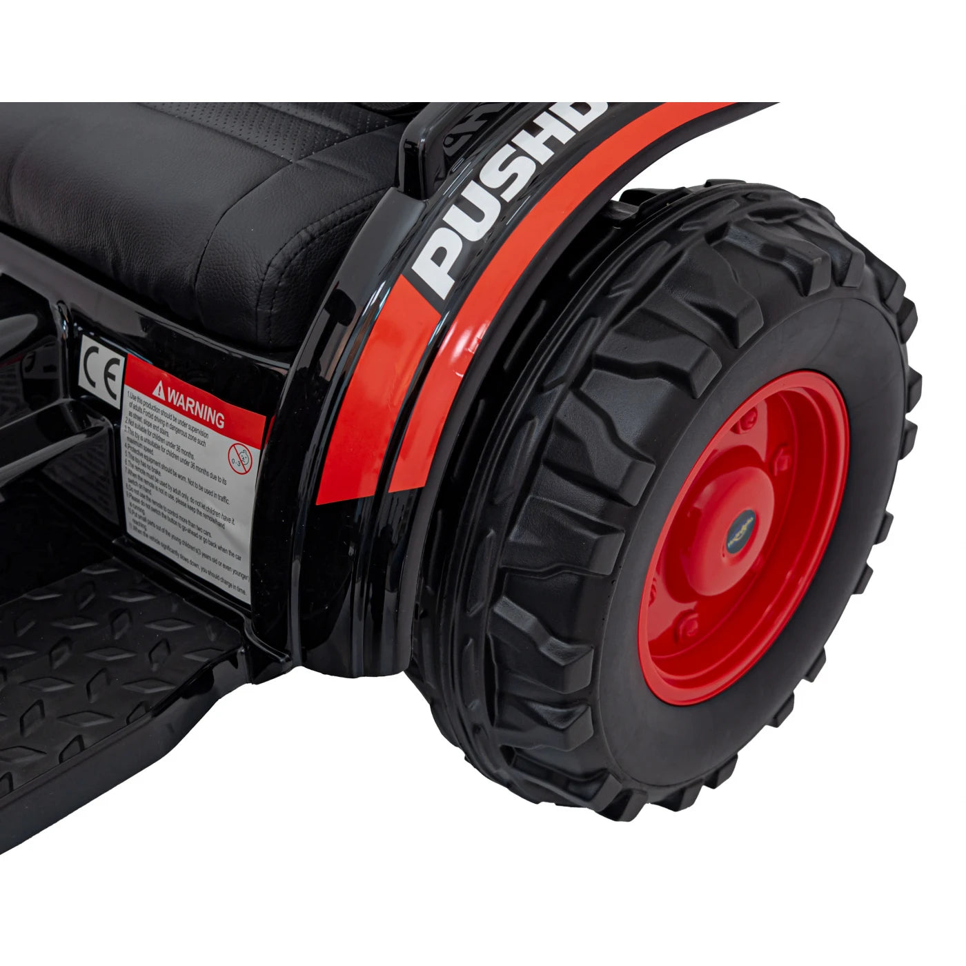 TRACTOR EXCAVATOR RED 12v