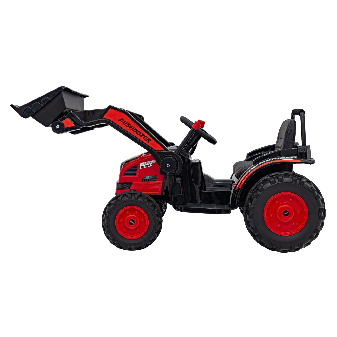 TRACTOR EXCAVATOR RED 12v