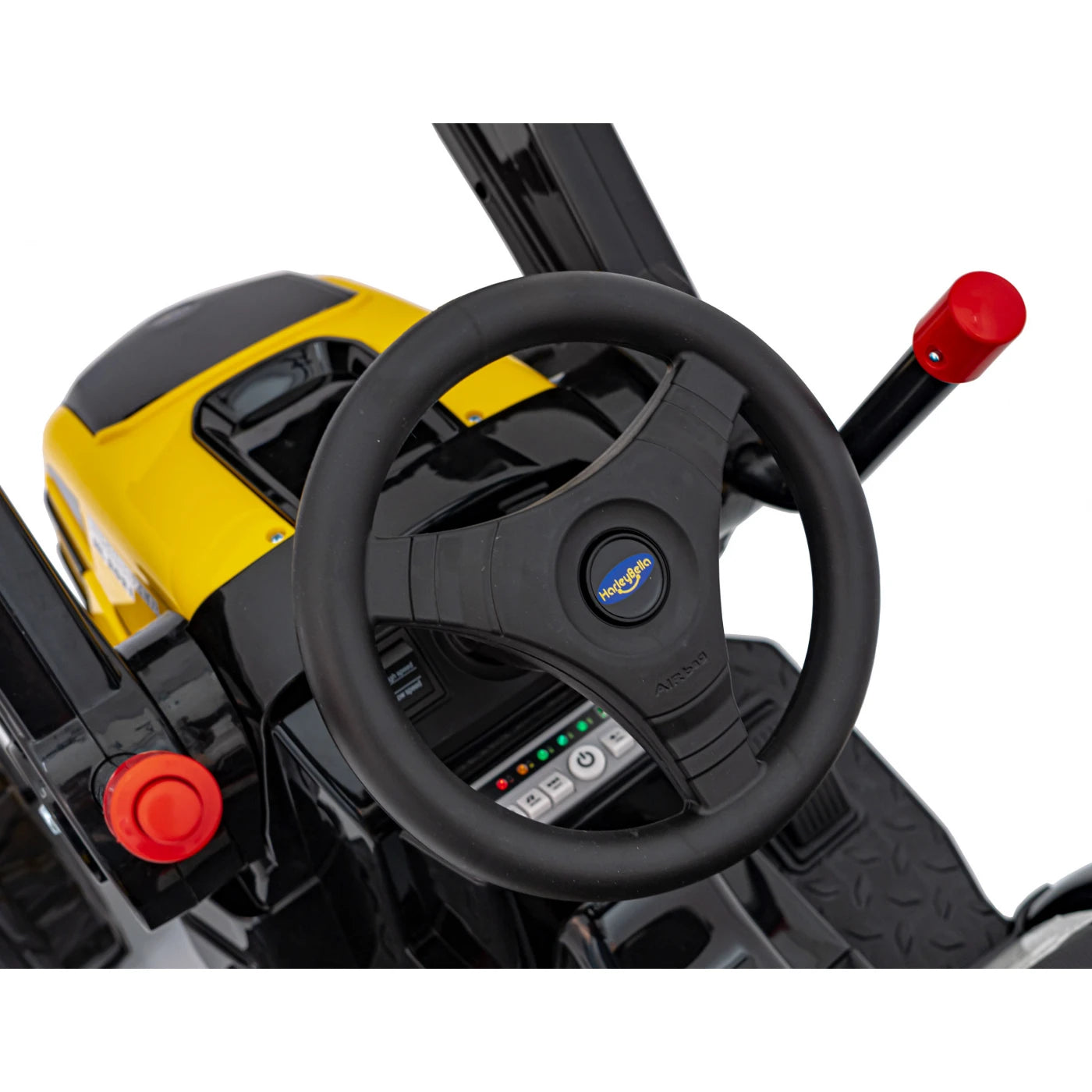 TRACTOR EXCAVATOR YELLOW 12v