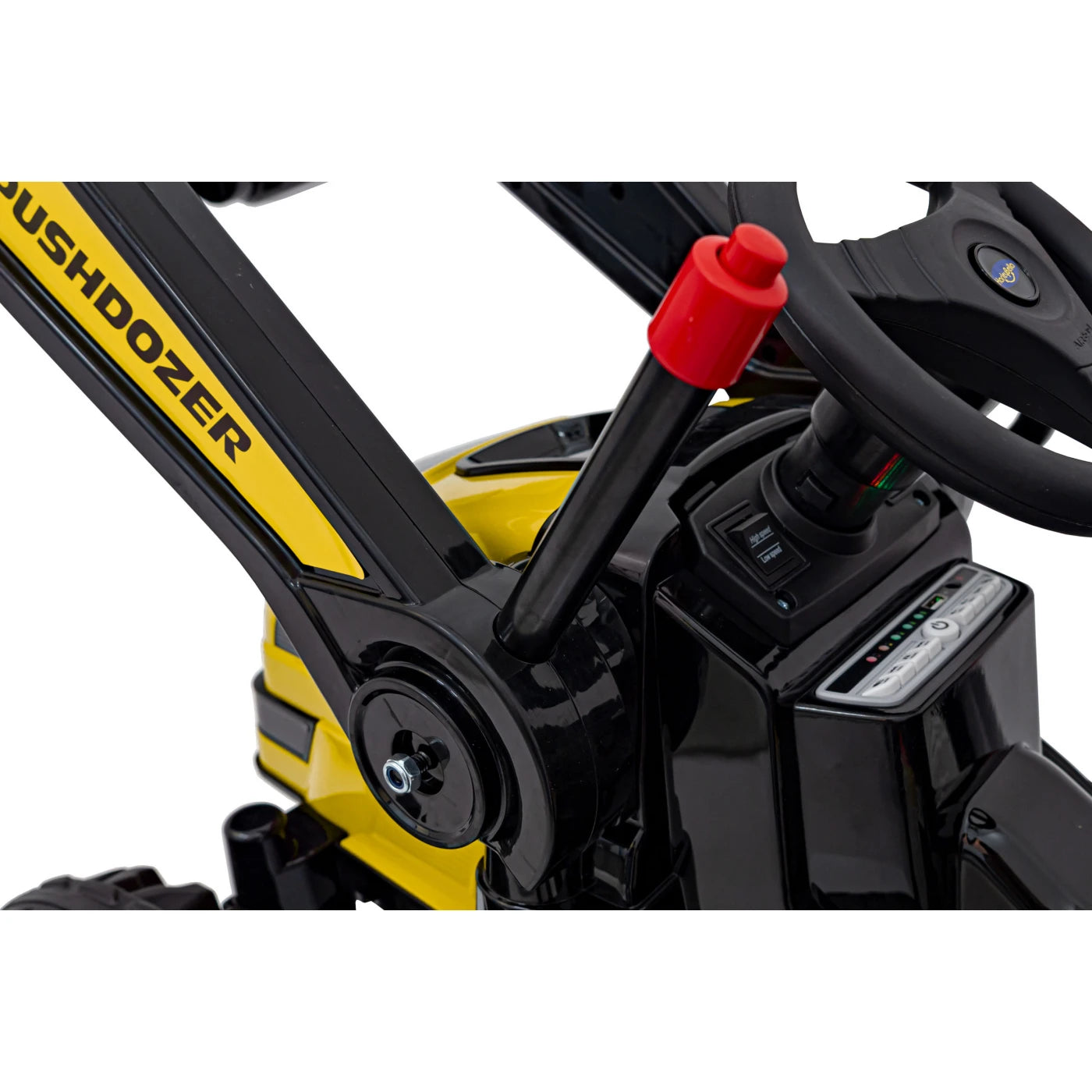 TRACTOR EXCAVATOR YELLOW 12v