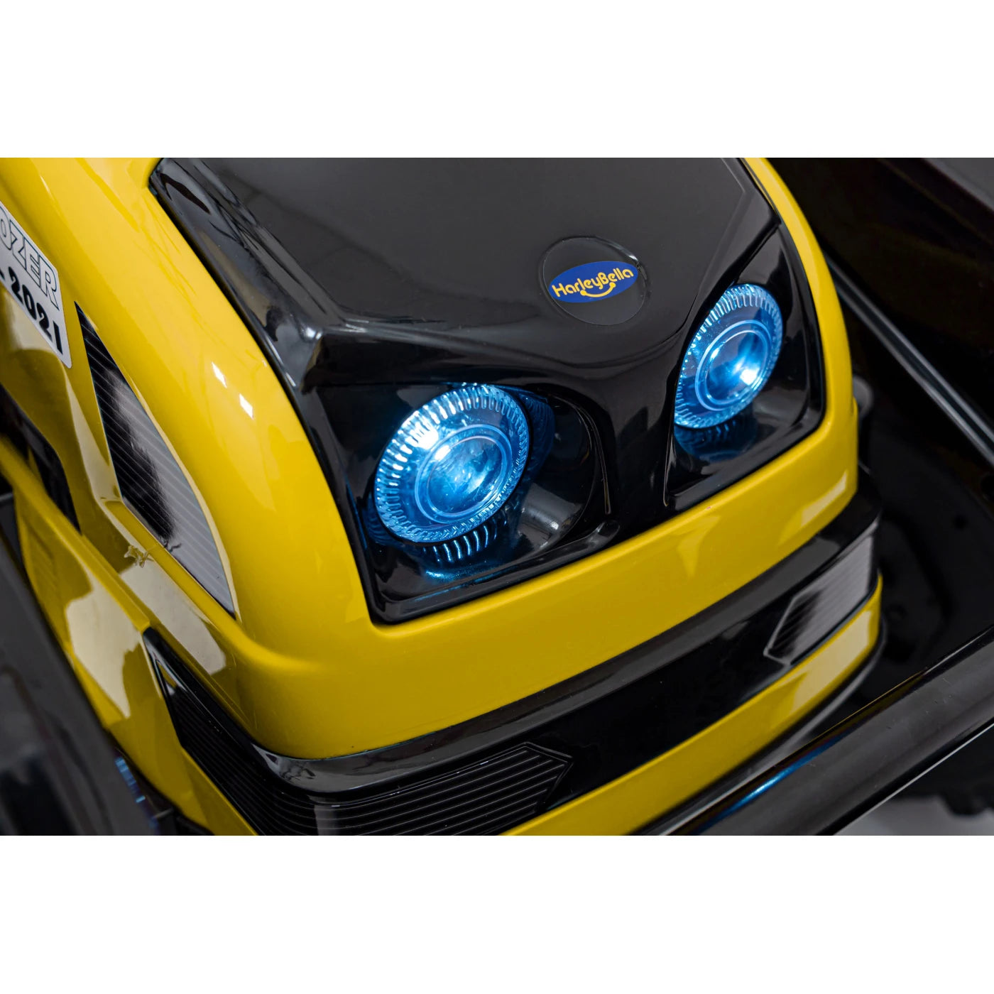 TRACTOR EXCAVATOR YELLOW 12v