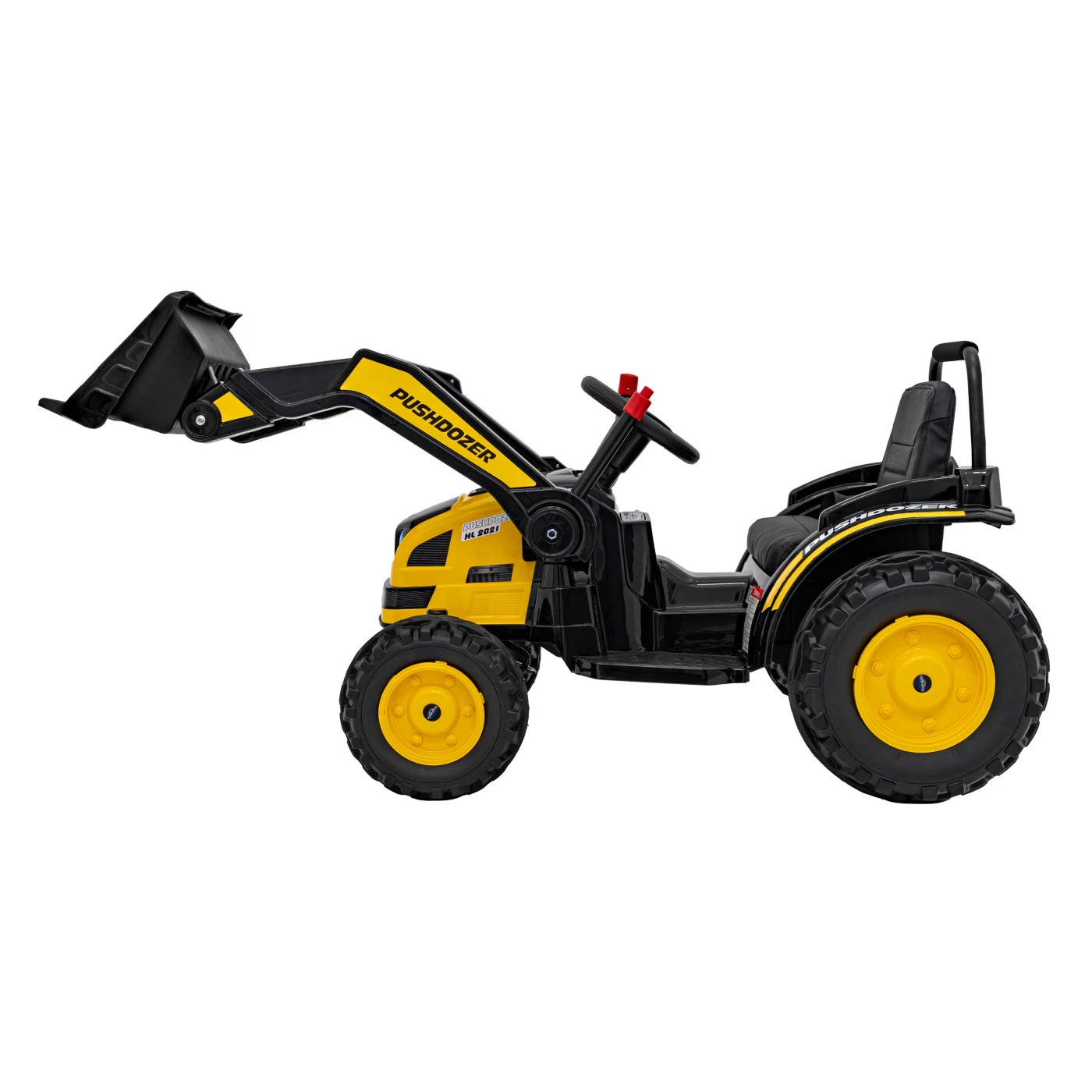 TRACTOR EXCAVATOR YELLOW 12v