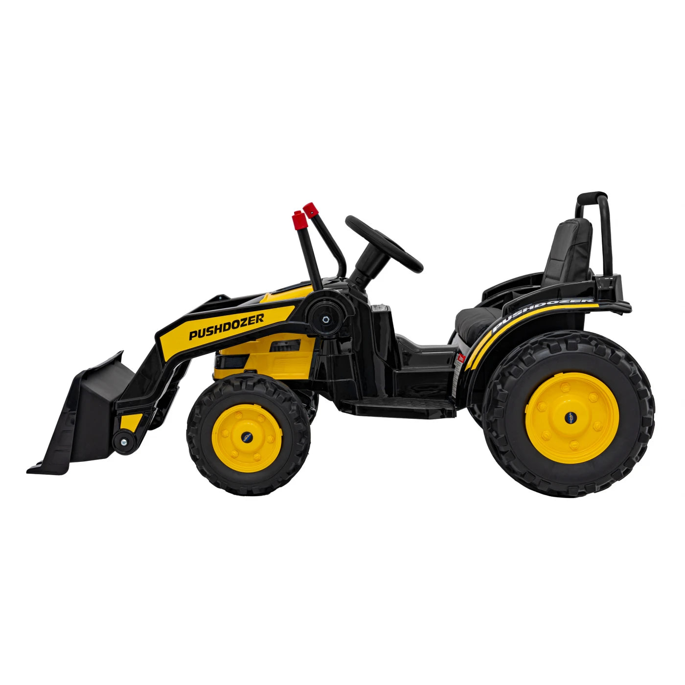 TRACTOR EXCAVATOR YELLOW 12v