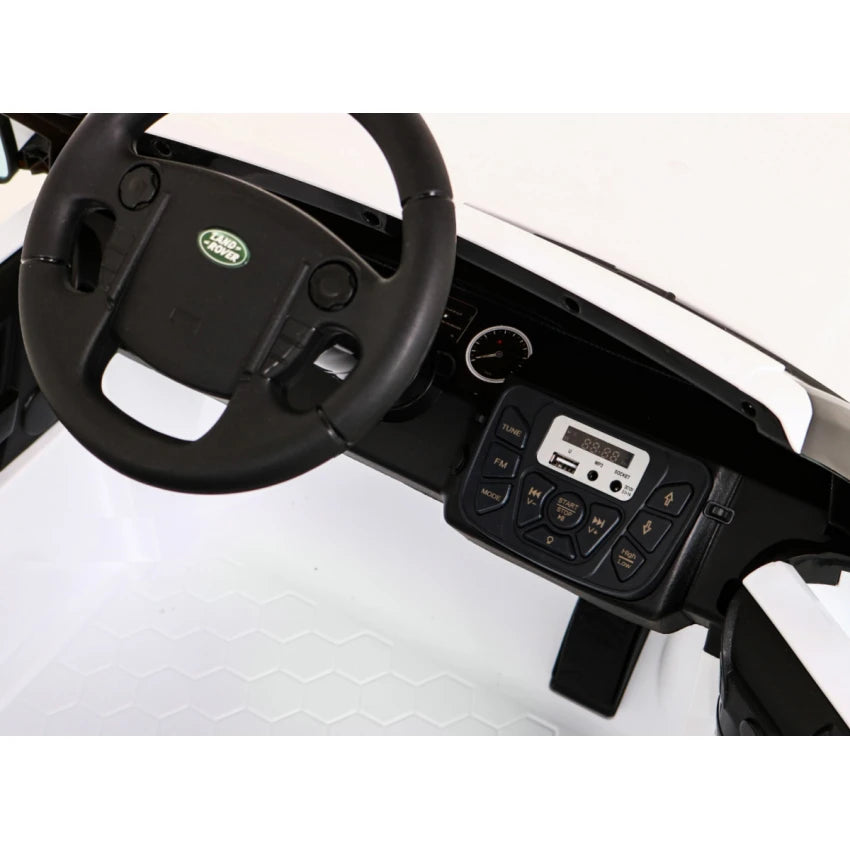 LAND ROVER DISCOVERY WHITE 12v