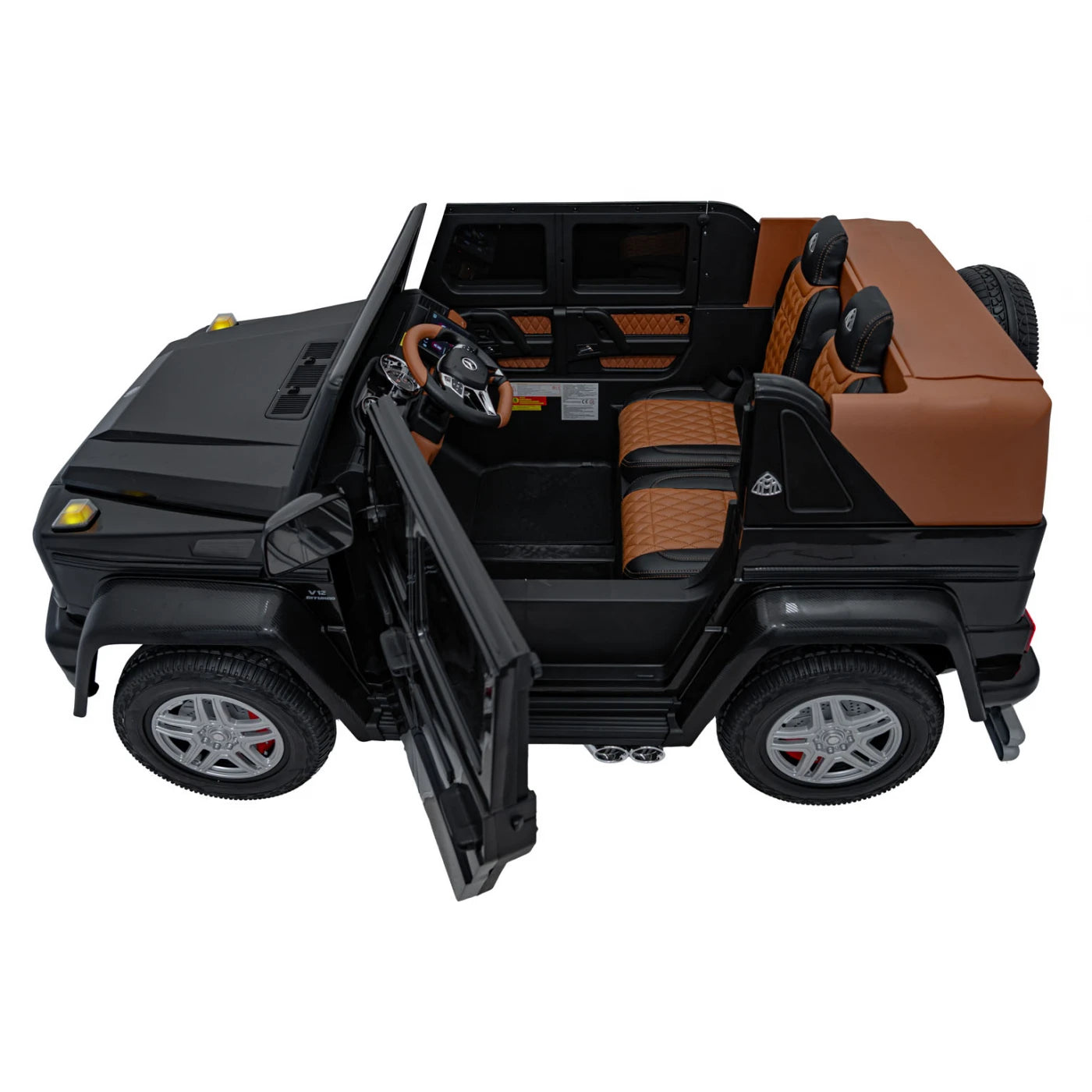 MERCEDES MAYBACH G650 STRONG BLACK 24v