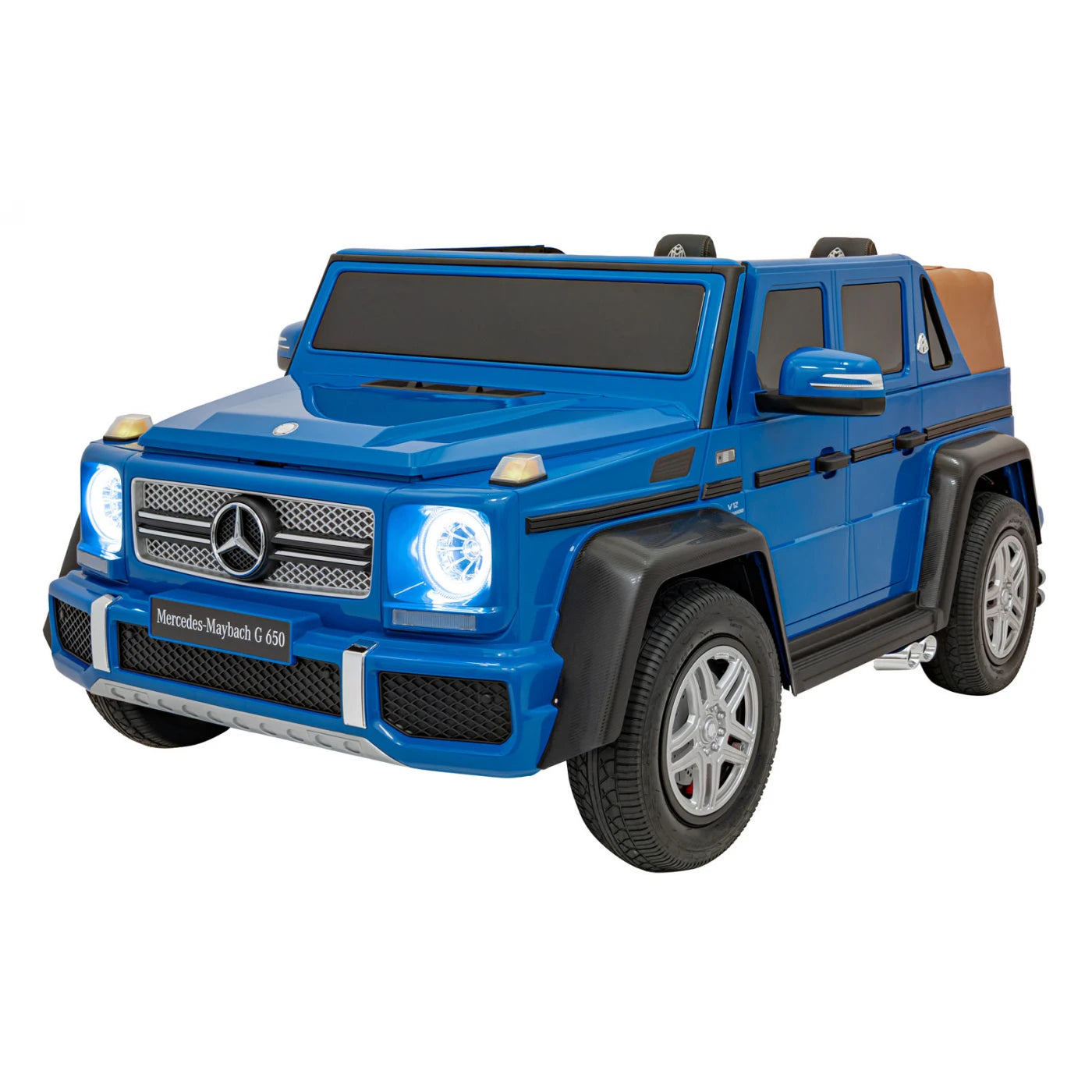 MERCEDES MAYBACH G650 STRONG BLUE 24v