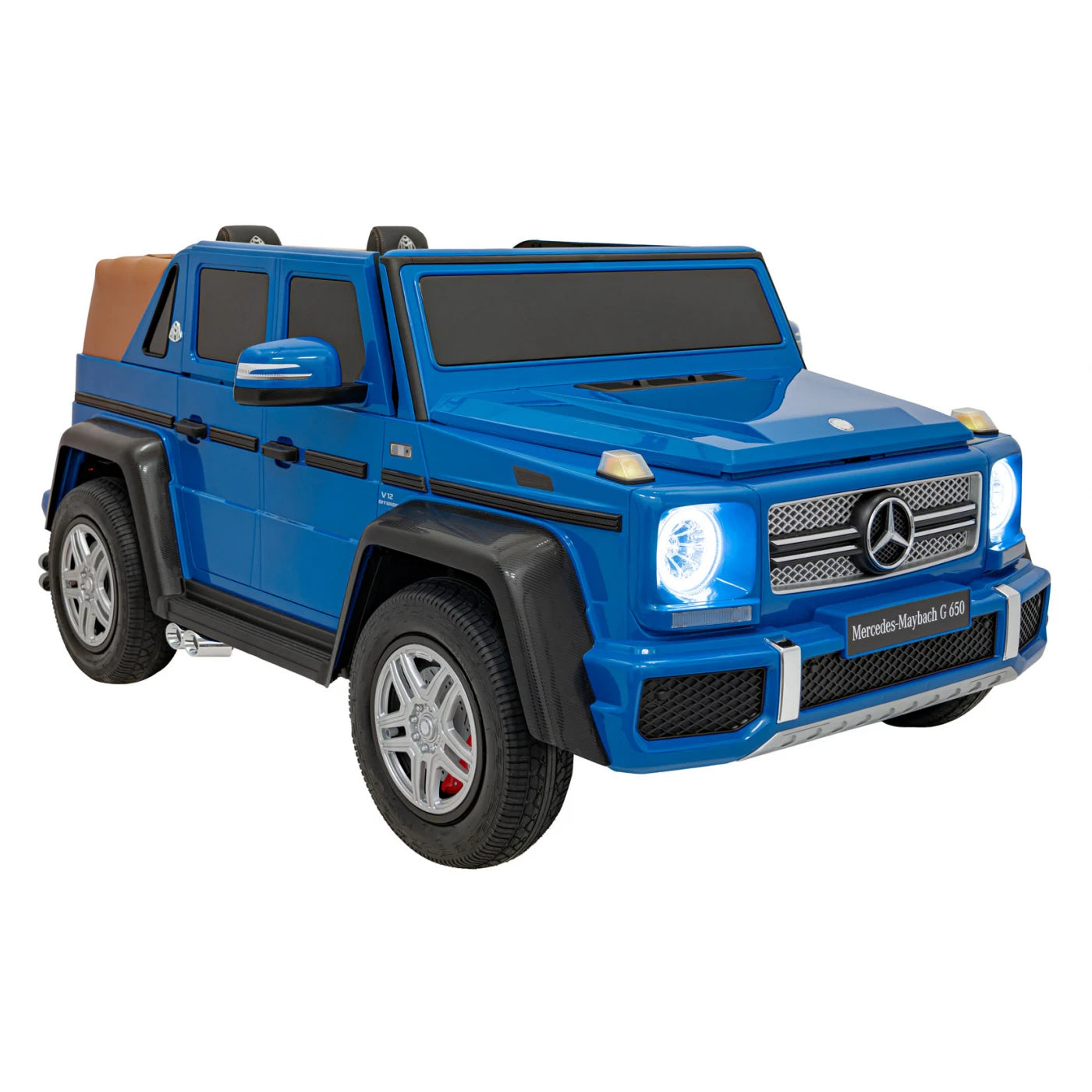 MERCEDES MAYBACH G650 STRONG BLUE 24v