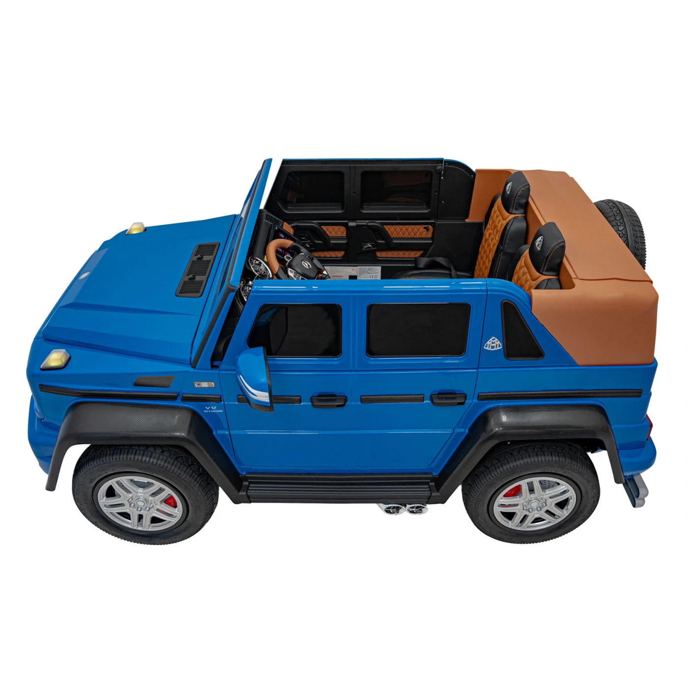 MERCEDES MAYBACH G650 STRONG BLUE 24v