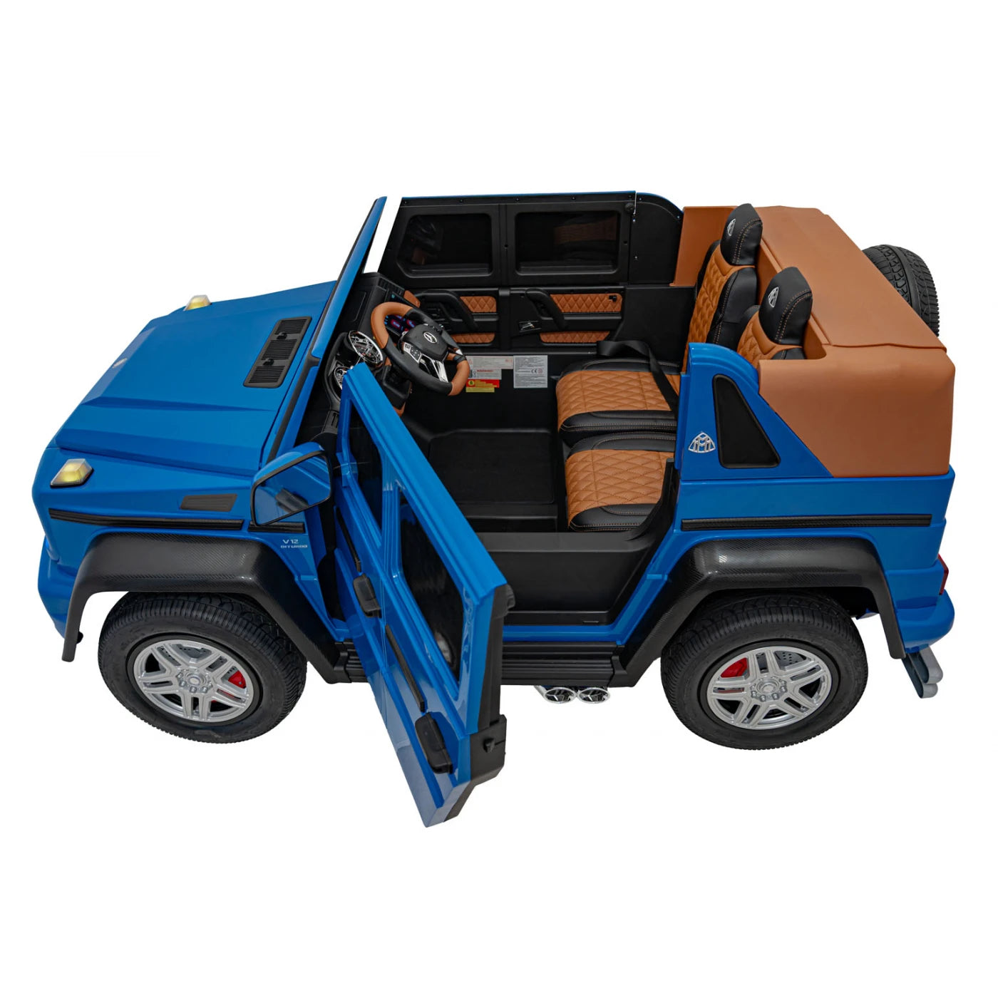 MERCEDES MAYBACH G650 STRONG BLUE 24v