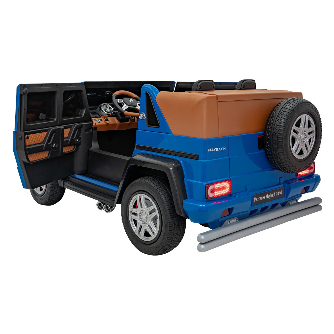 MERCEDES MAYBACH G650 STRONG BLUE 24v