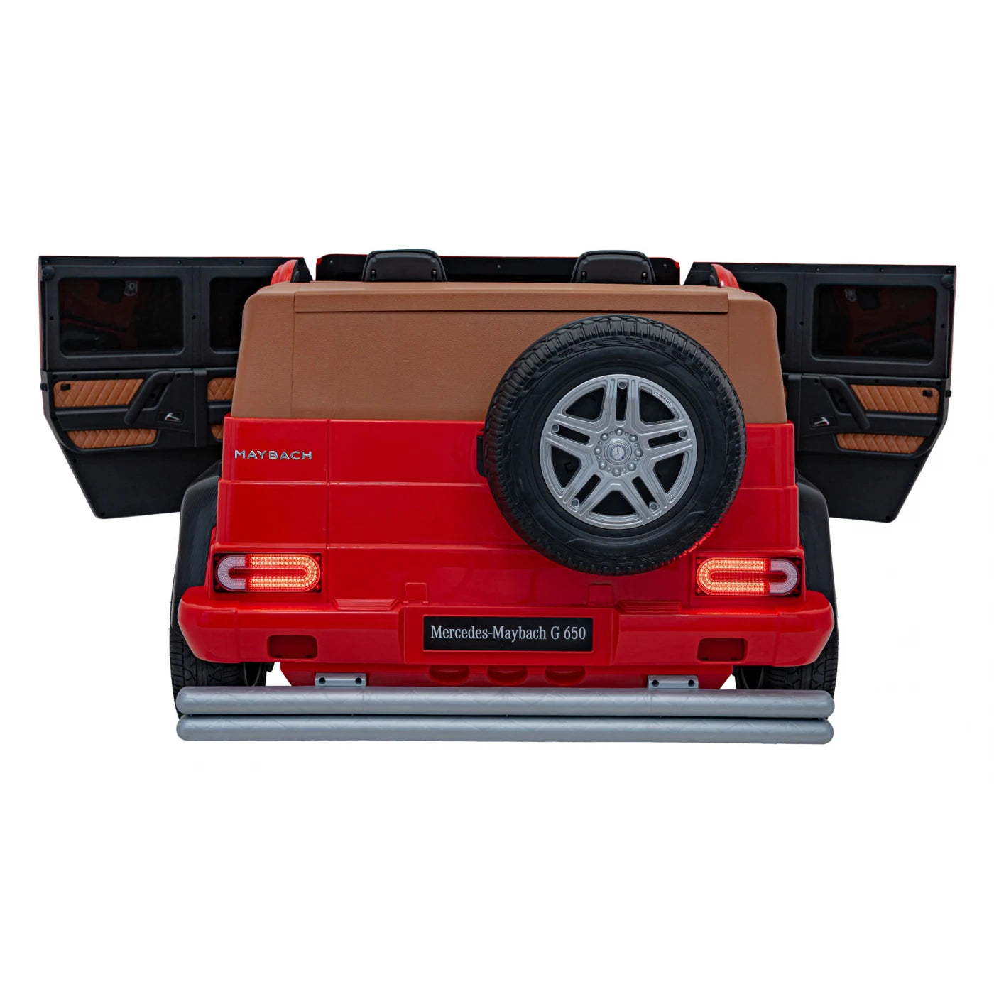 MERCEDES MAYBACH G650 RED STRONG 24v