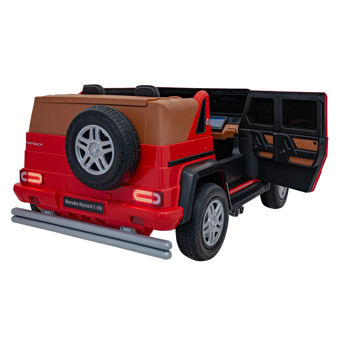 MERCEDES MAYBACH G650 RED STRONG 24v