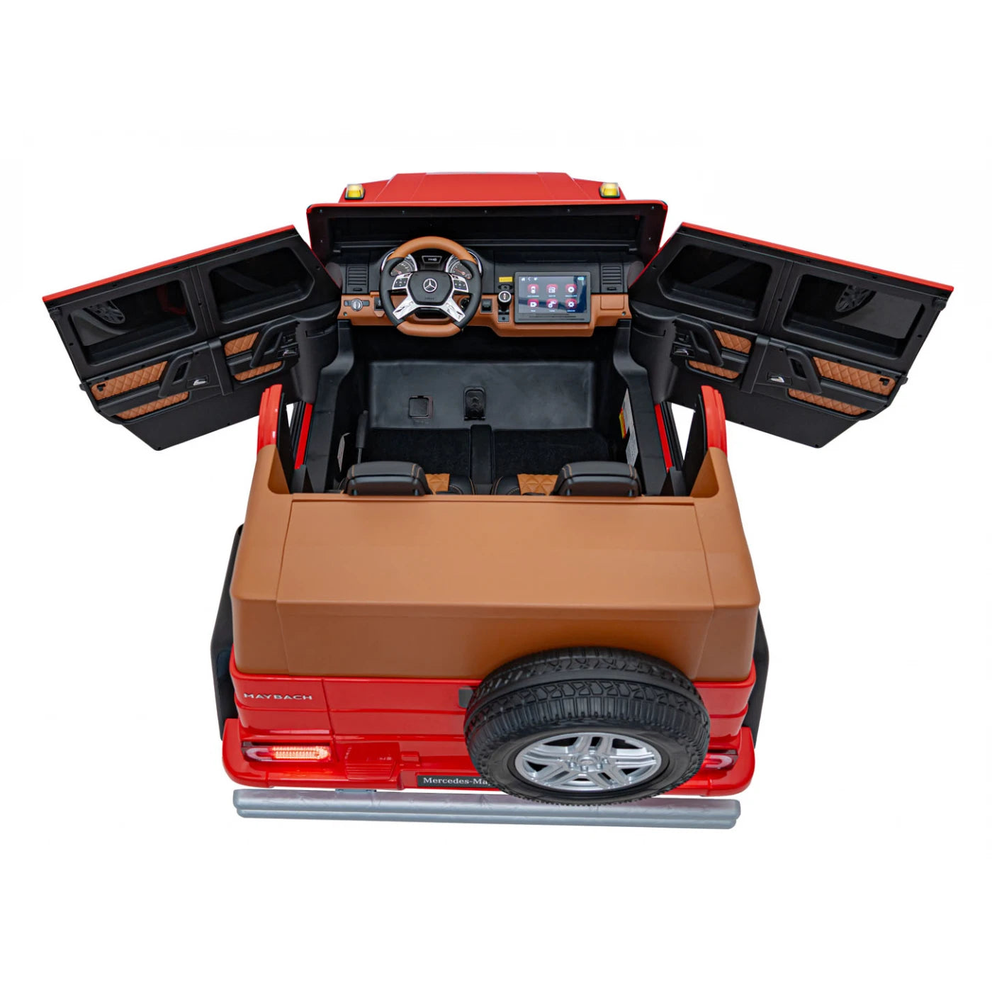 MERCEDES MAYBACH G650 RED STRONG 24v