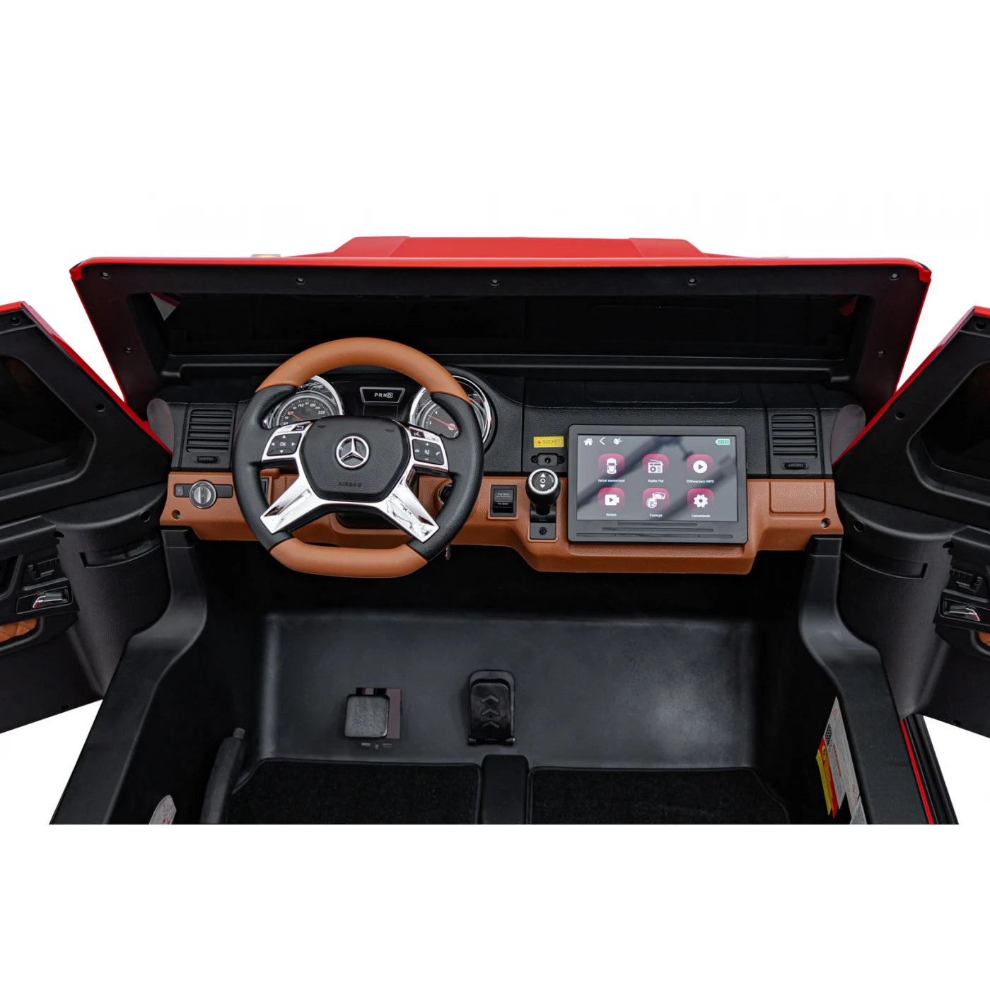 MERCEDES MAYBACH G650 RED STRONG 24v