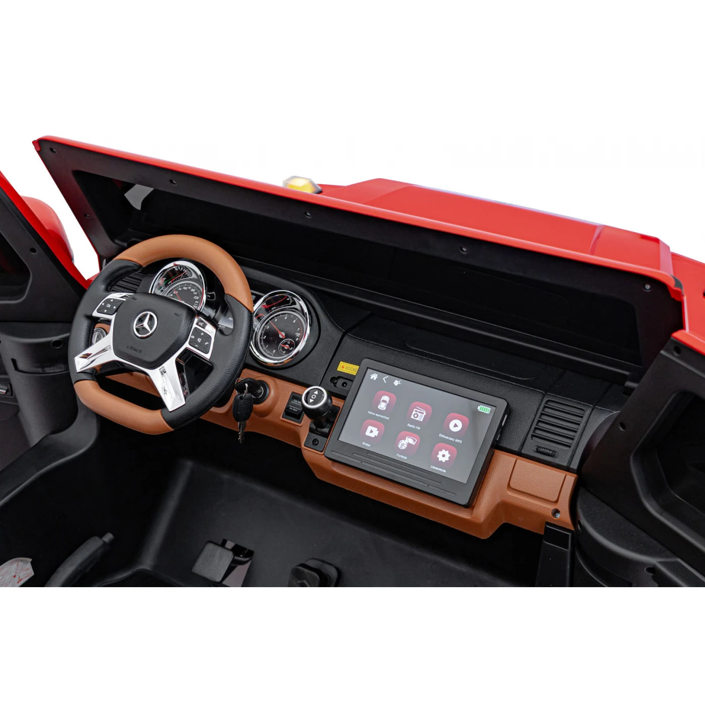 MERCEDES MAYBACH G650 RED STRONG 24v